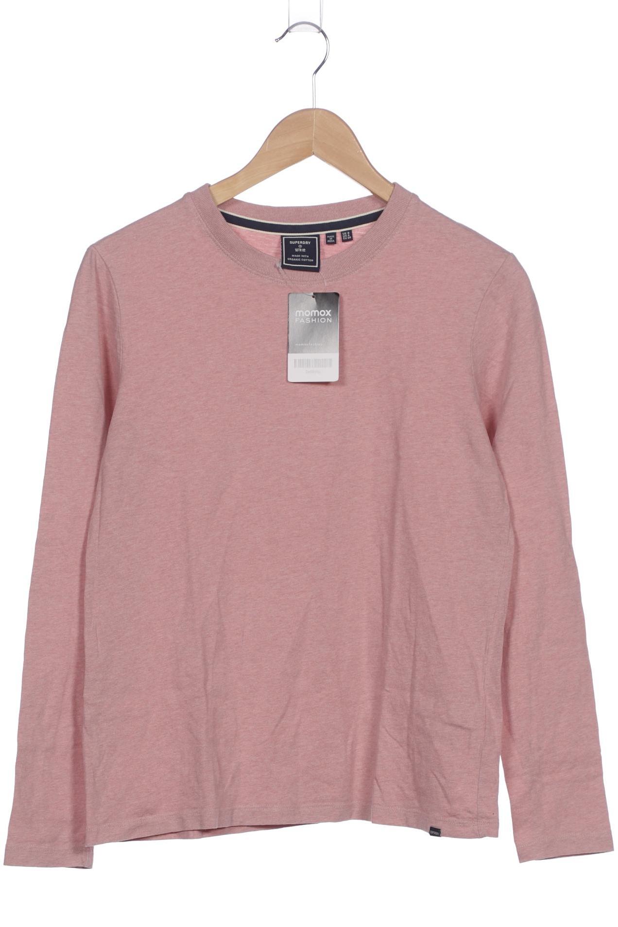 

Superdry Damen Langarmshirt, pink, Gr. 36