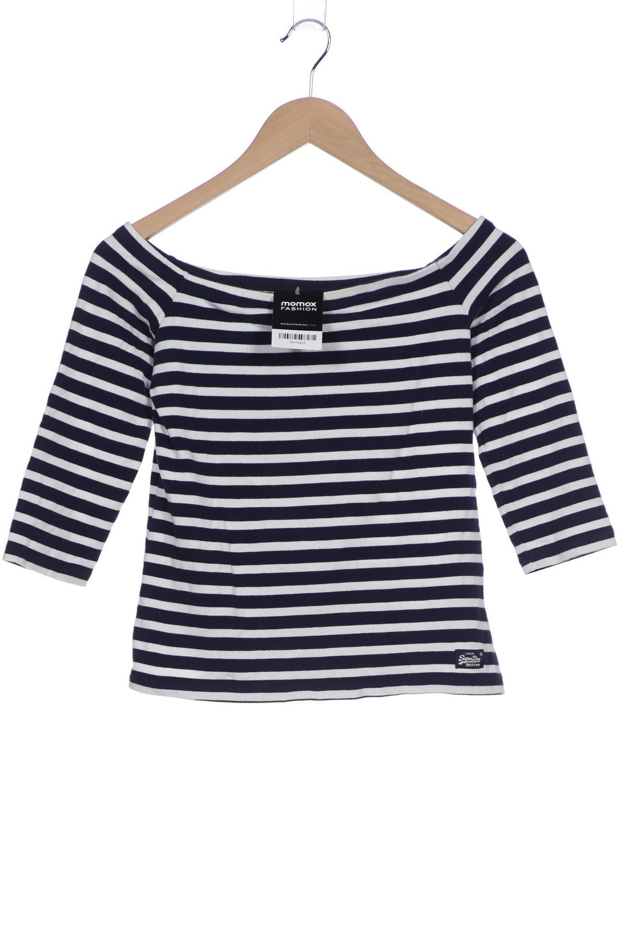 

Superdry Damen Langarmshirt, marineblau, Gr. 36