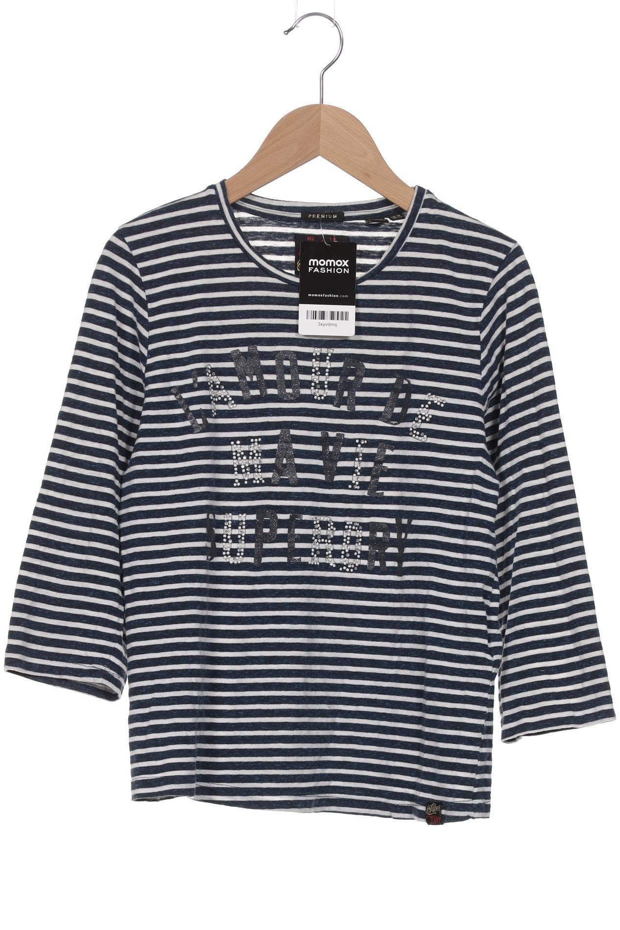 

Superdry Damen Langarmshirt, marineblau, Gr. 38