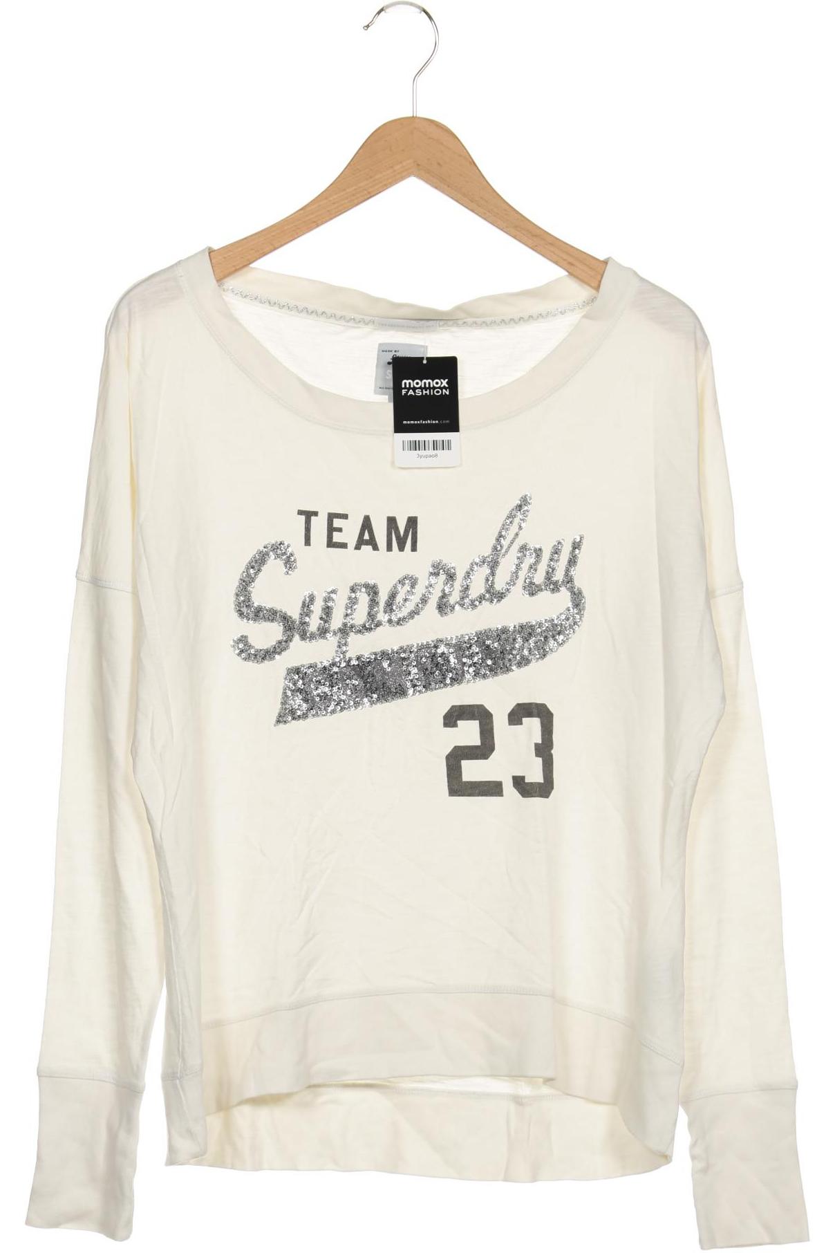 

Superdry Damen Langarmshirt, weiß