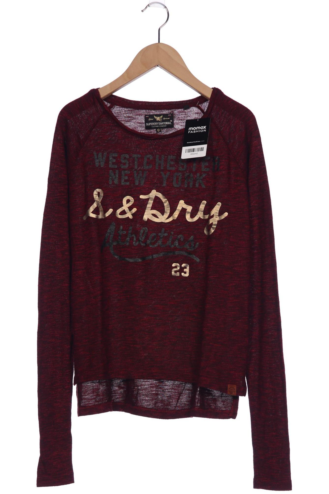 

Superdry Damen Langarmshirt, bordeaux