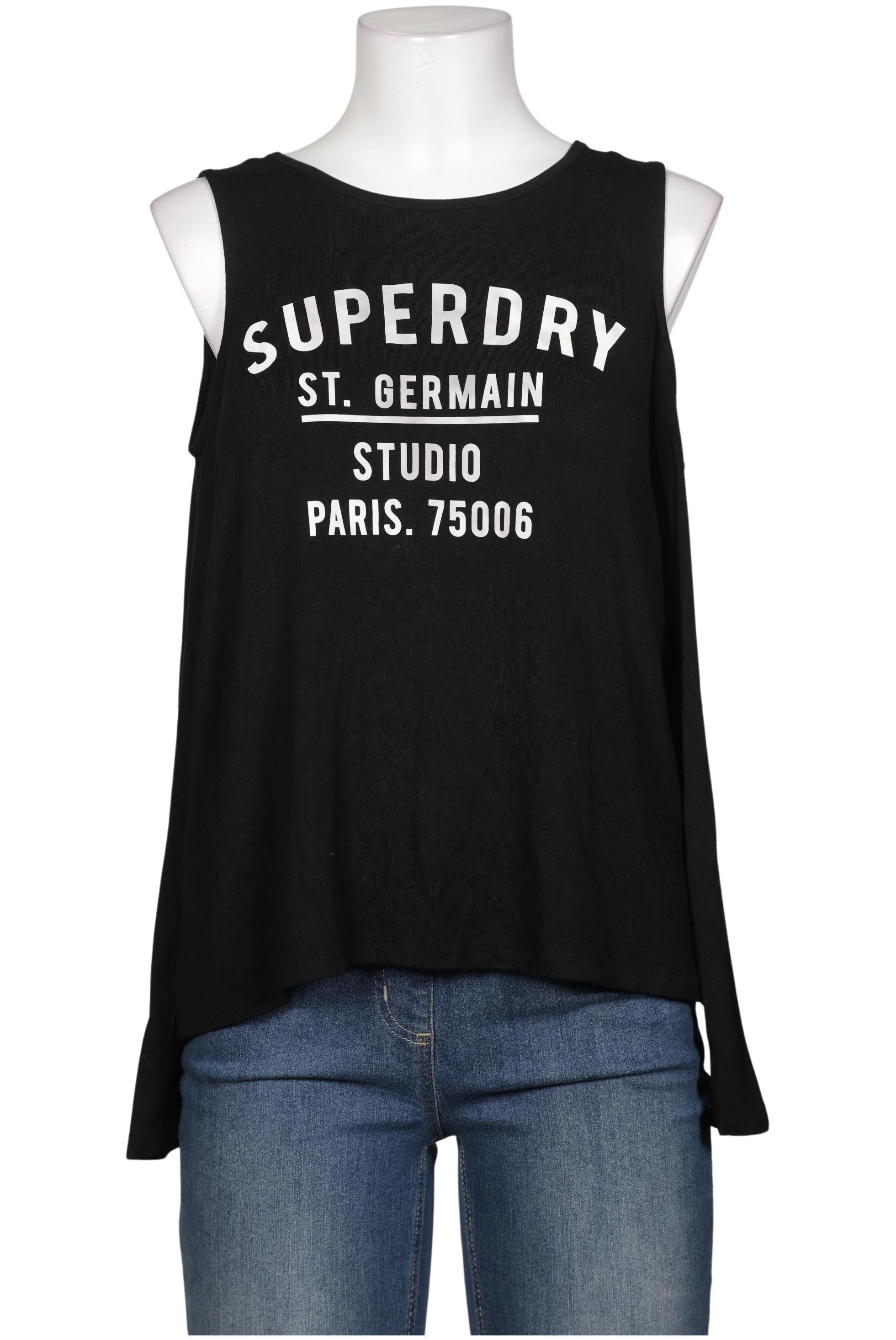

Superdry Damen Langarmshirt, schwarz, Gr. 38