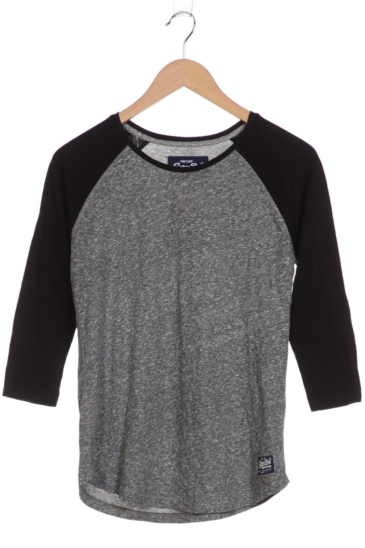 

Superdry Damen Langarmshirt, grau, Gr. 36