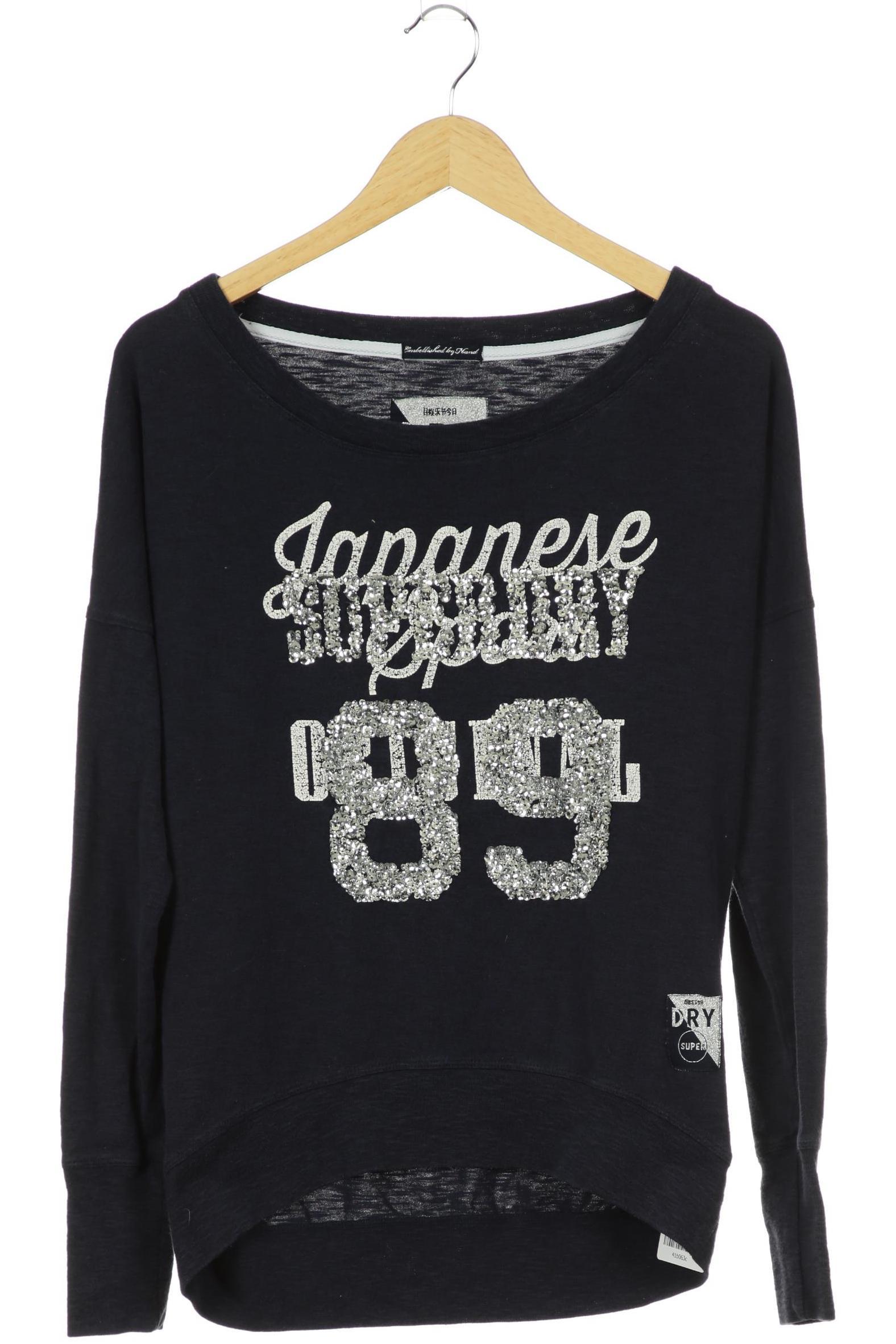 

Superdry Damen Langarmshirt, blau, Gr.