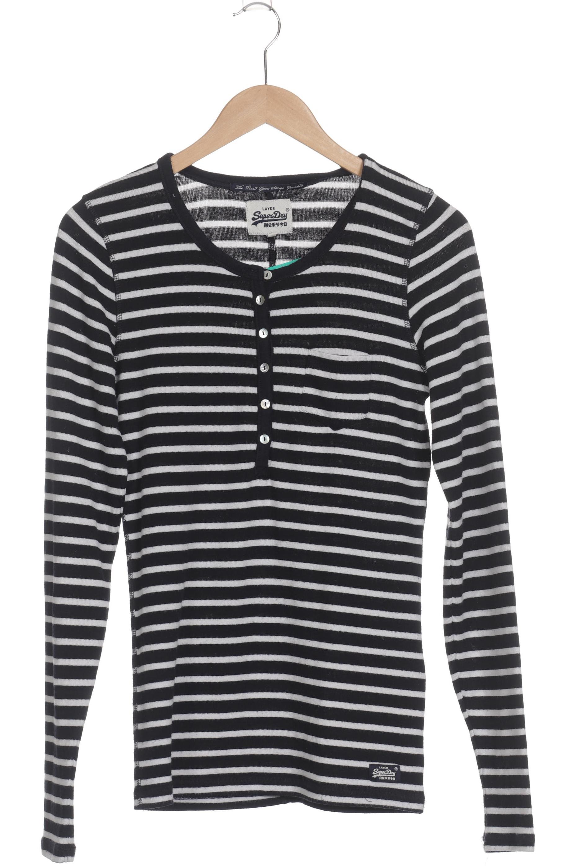 

Superdry Damen Langarmshirt, blau, Gr. 42