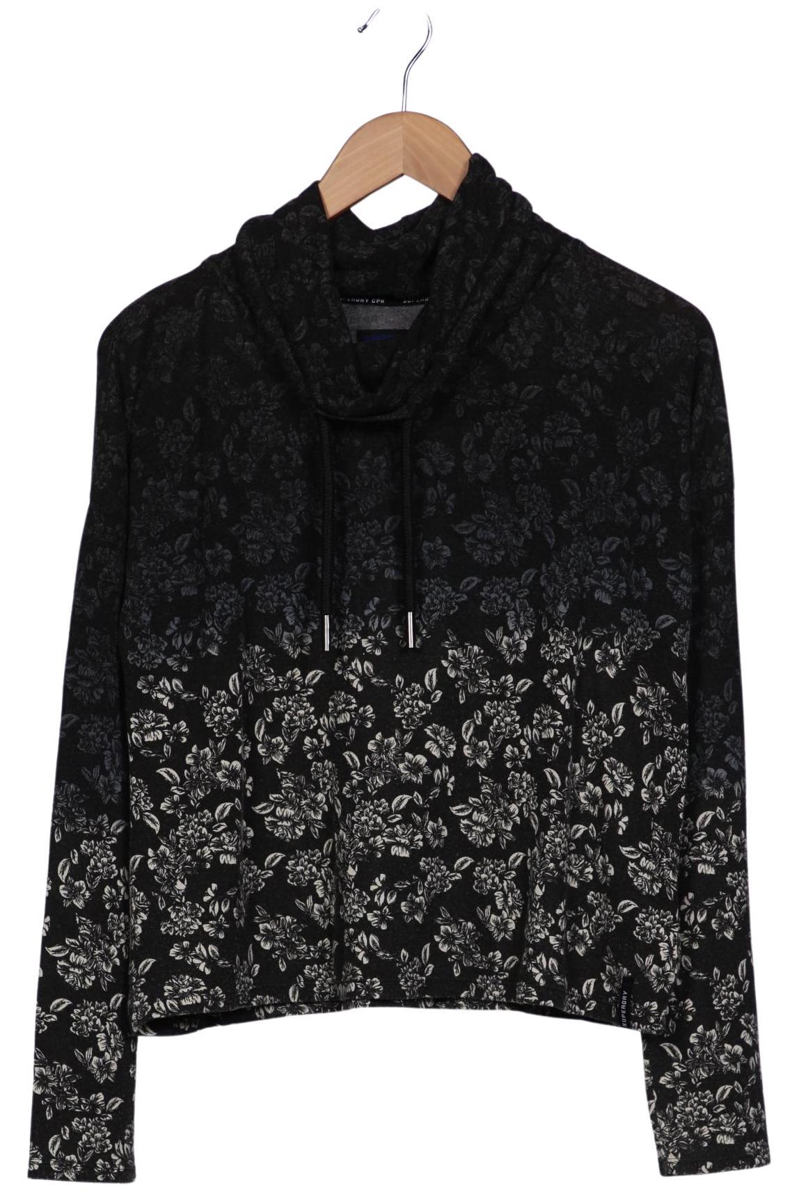 

Superdry Damen Langarmshirt, schwarz, Gr. 38