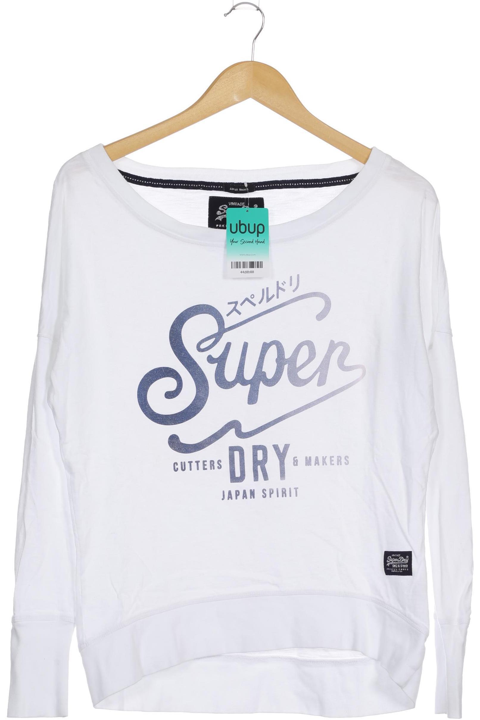 

Superdry Damen Langarmshirt, weiß, Gr.