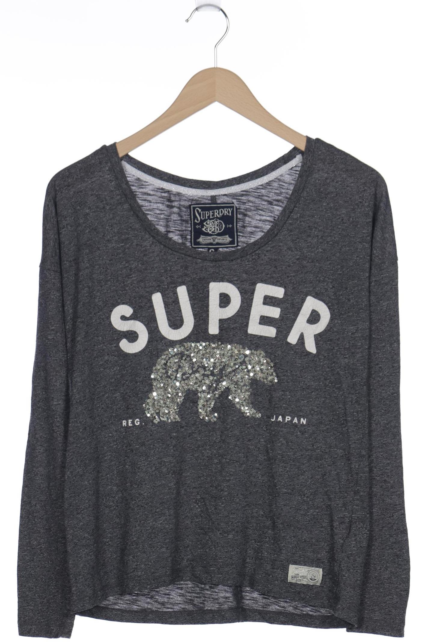 

Superdry Damen Langarmshirt, grau