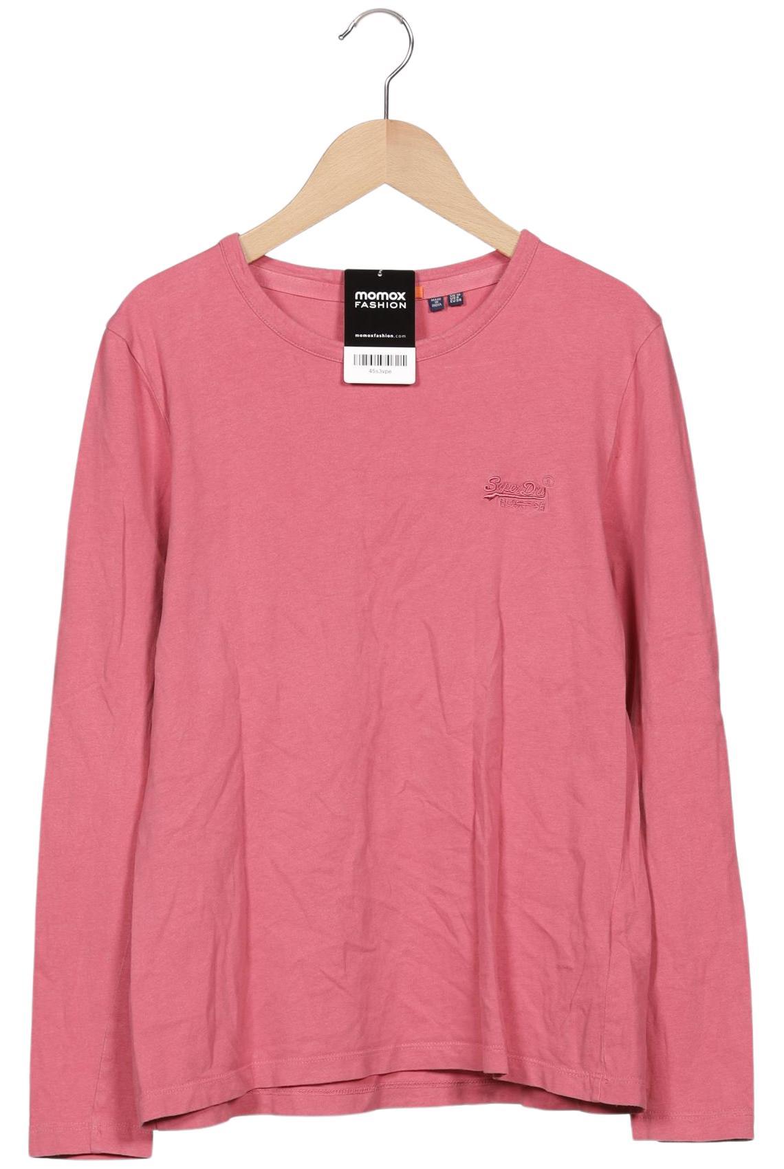 

Superdry Damen Langarmshirt, pink, Gr. 38