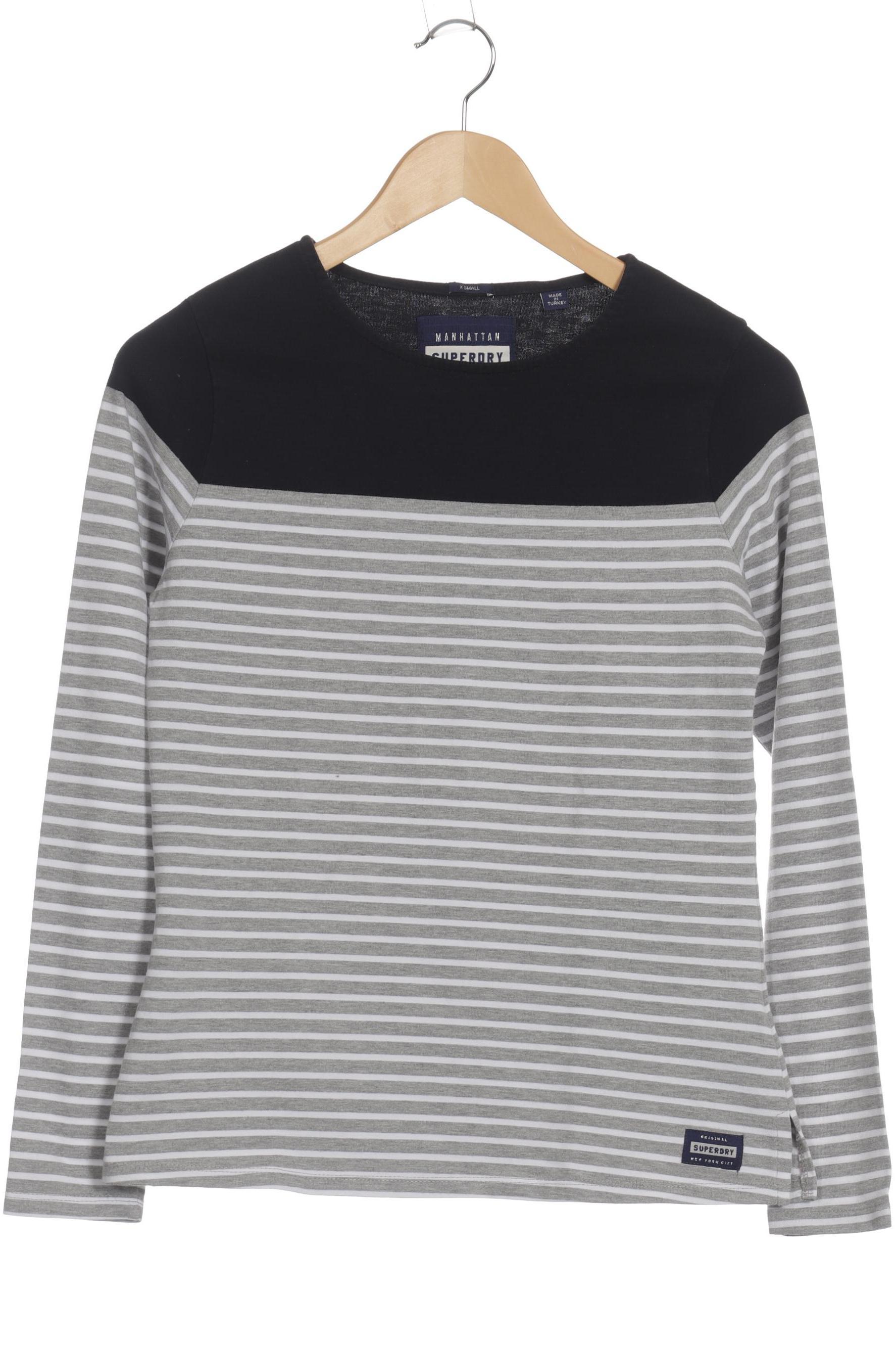 

Superdry Damen Langarmshirt, grau, Gr.