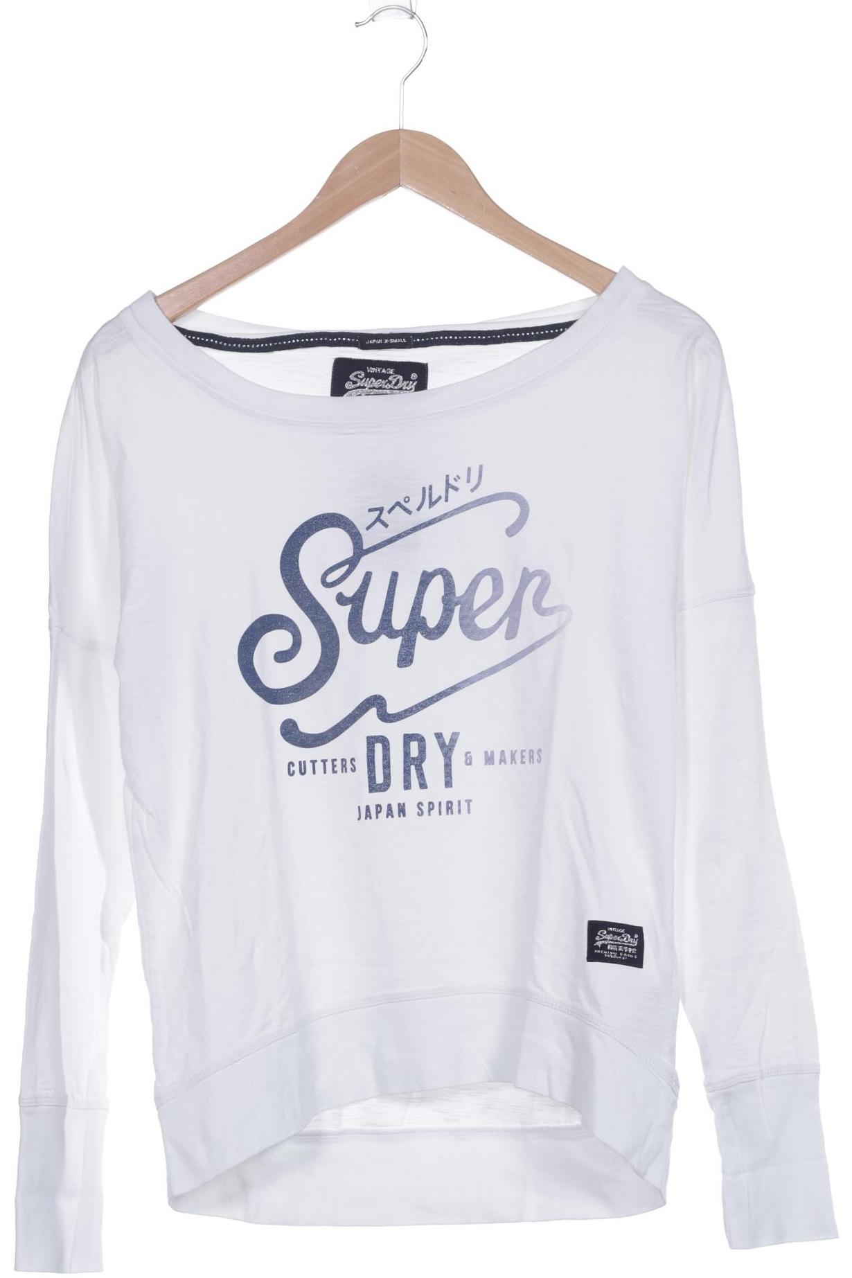 Thumbnail - Superdry Damen Langarmshirt, weiß, Gr. 34