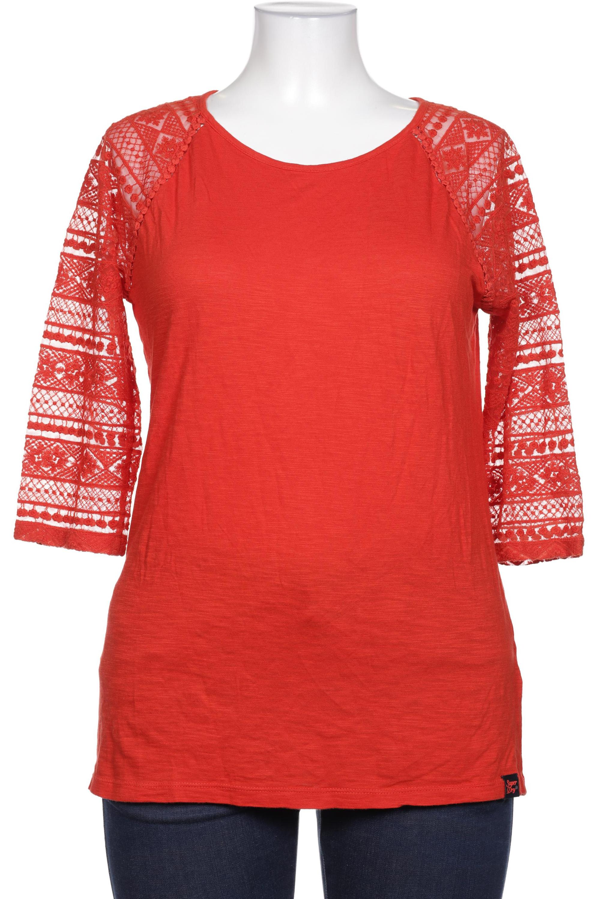 

Superdry Damen Langarmshirt, rot