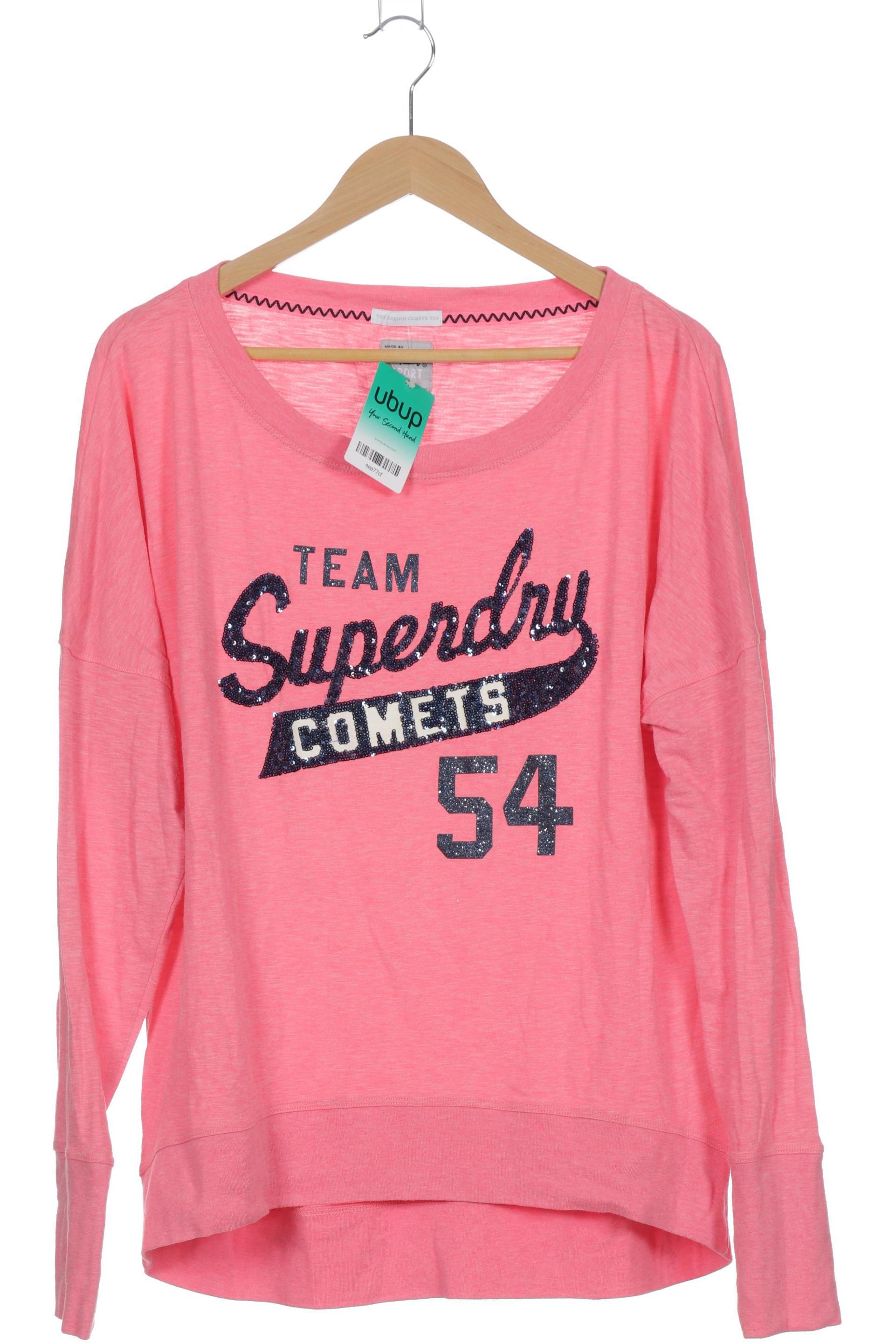 

Superdry Damen Langarmshirt, pink, Gr.