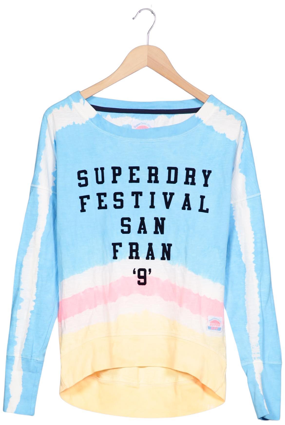 

Superdry Damen Langarmshirt, mehrfarbig, Gr. 34