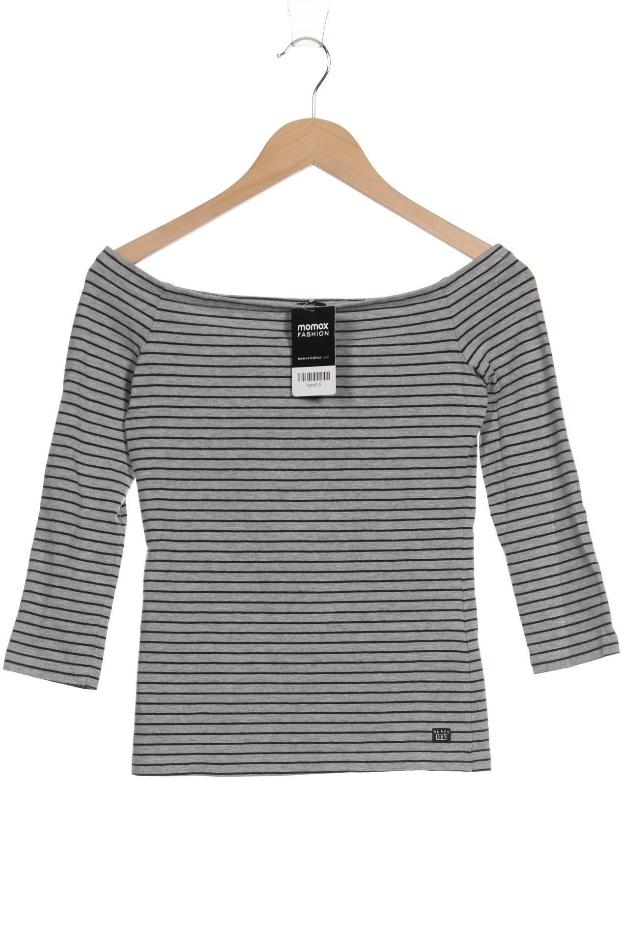 

Superdry Damen Langarmshirt, grau, Gr. 36