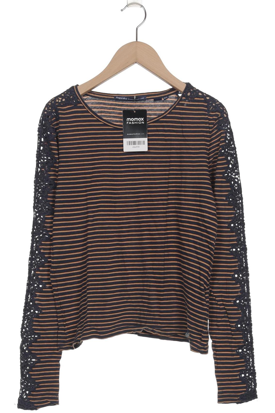 

Superdry Damen Langarmshirt, marineblau, Gr. 36