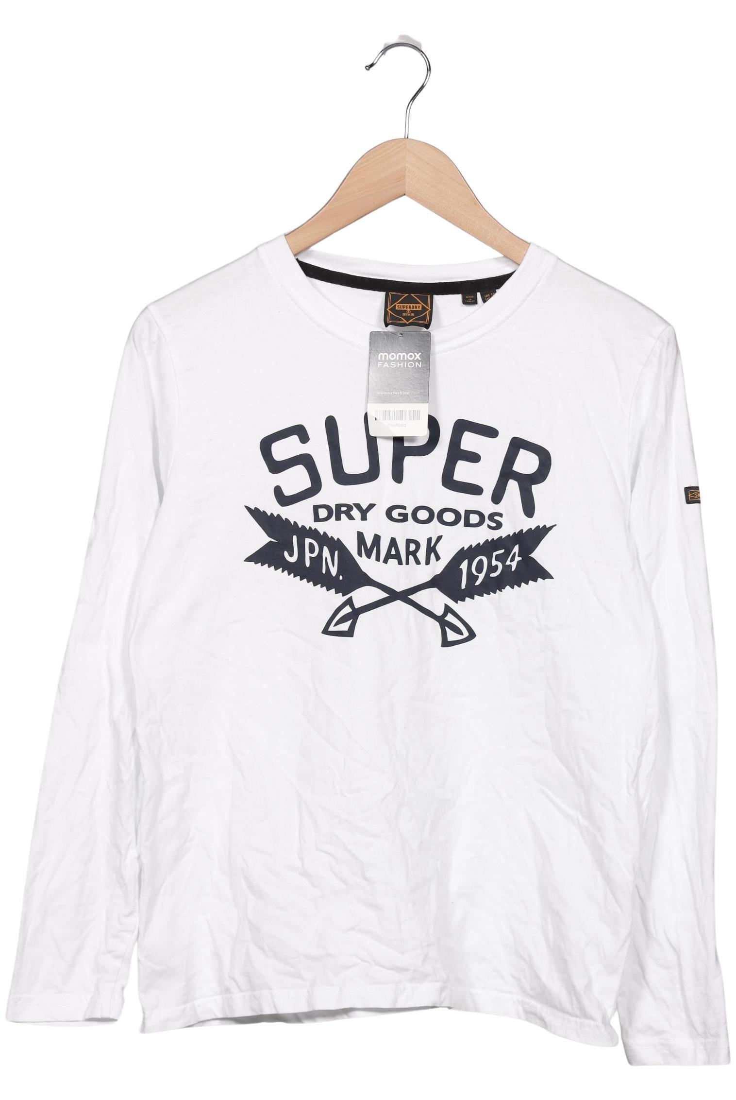 

Superdry Damen Langarmshirt, weiß, Gr. 40