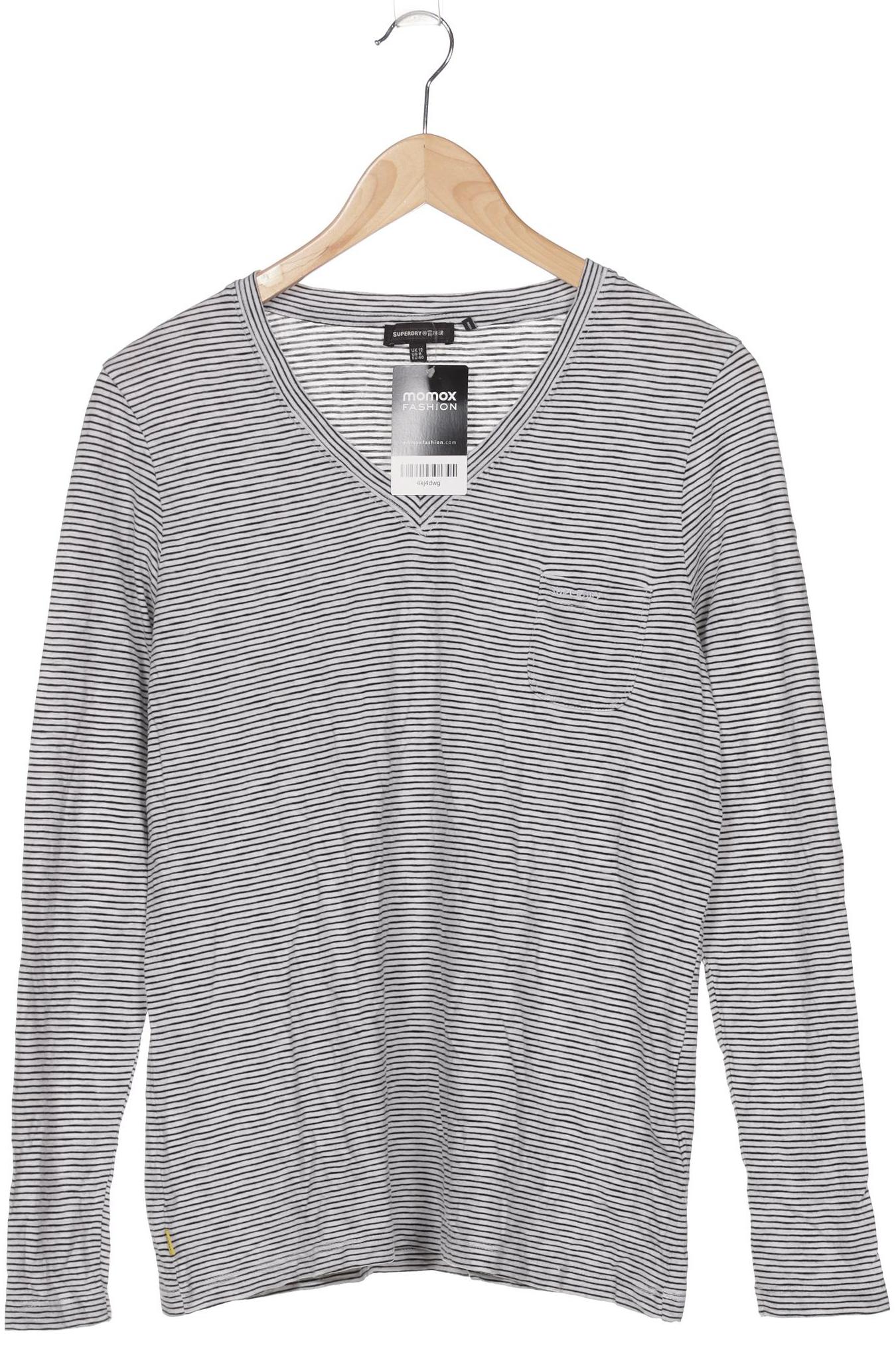 

Superdry Damen Langarmshirt, grau, Gr. 40