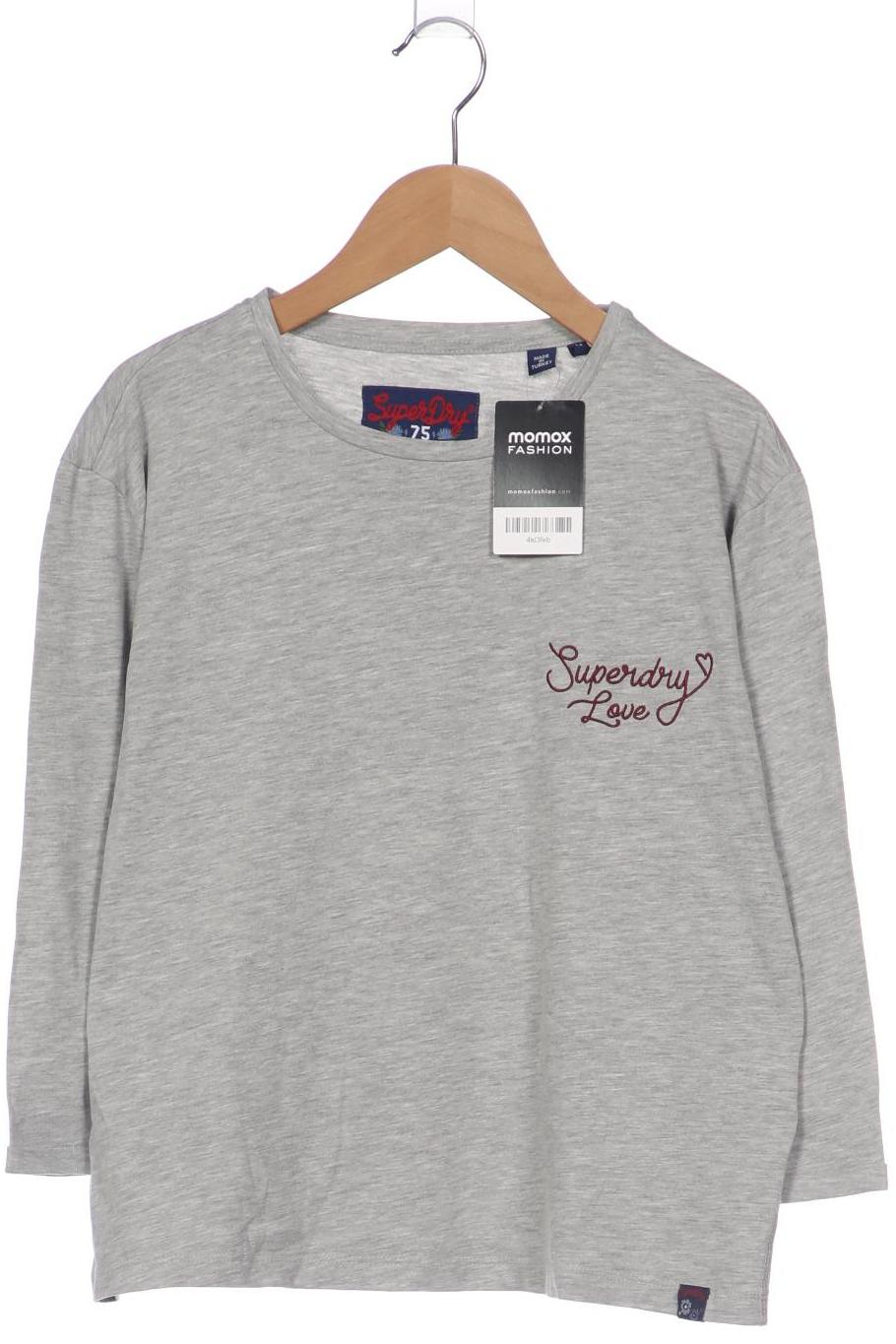 

Superdry Damen Langarmshirt, grau, Gr. 36