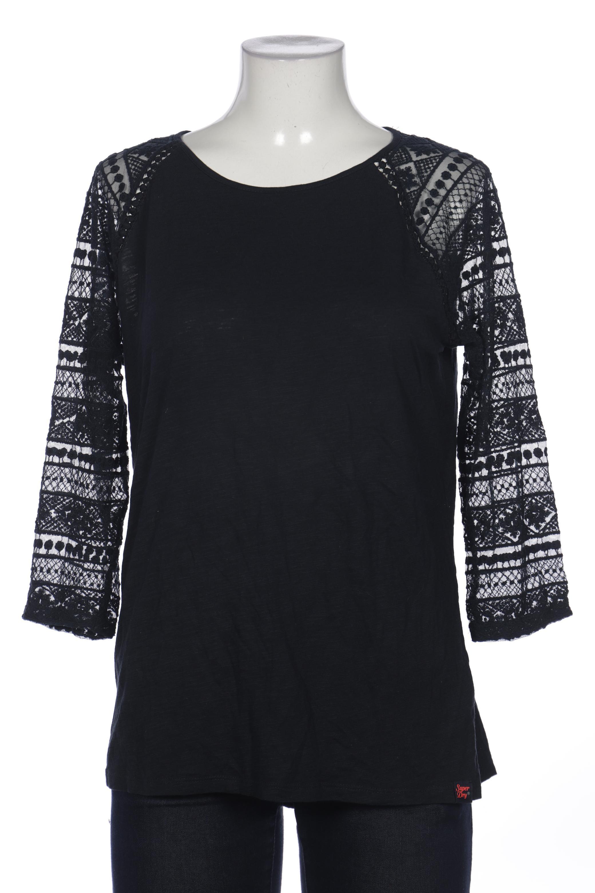 

Superdry Damen Langarmshirt, marineblau, Gr. 42