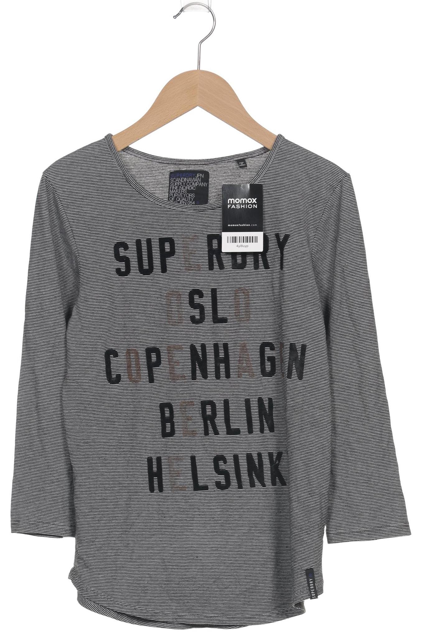 

Superdry Damen Langarmshirt, schwarz, Gr. 34