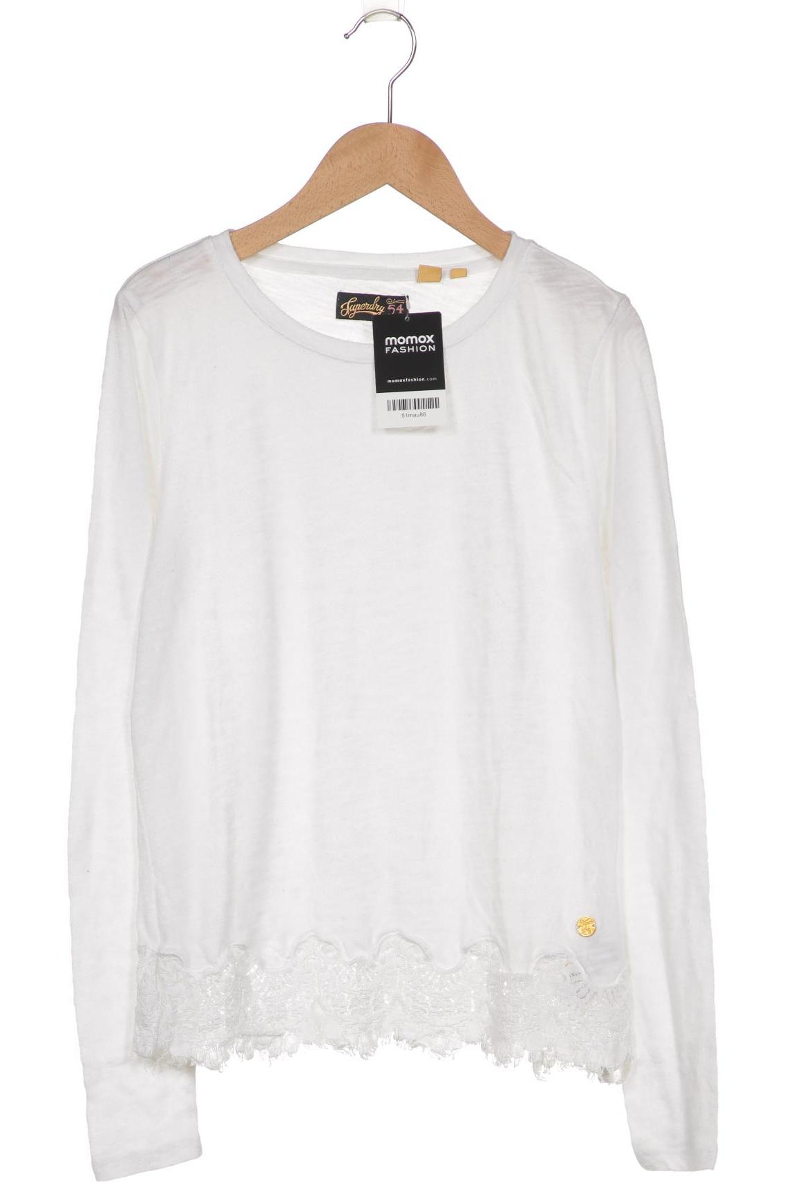 

Superdry Damen Langarmshirt, weiß