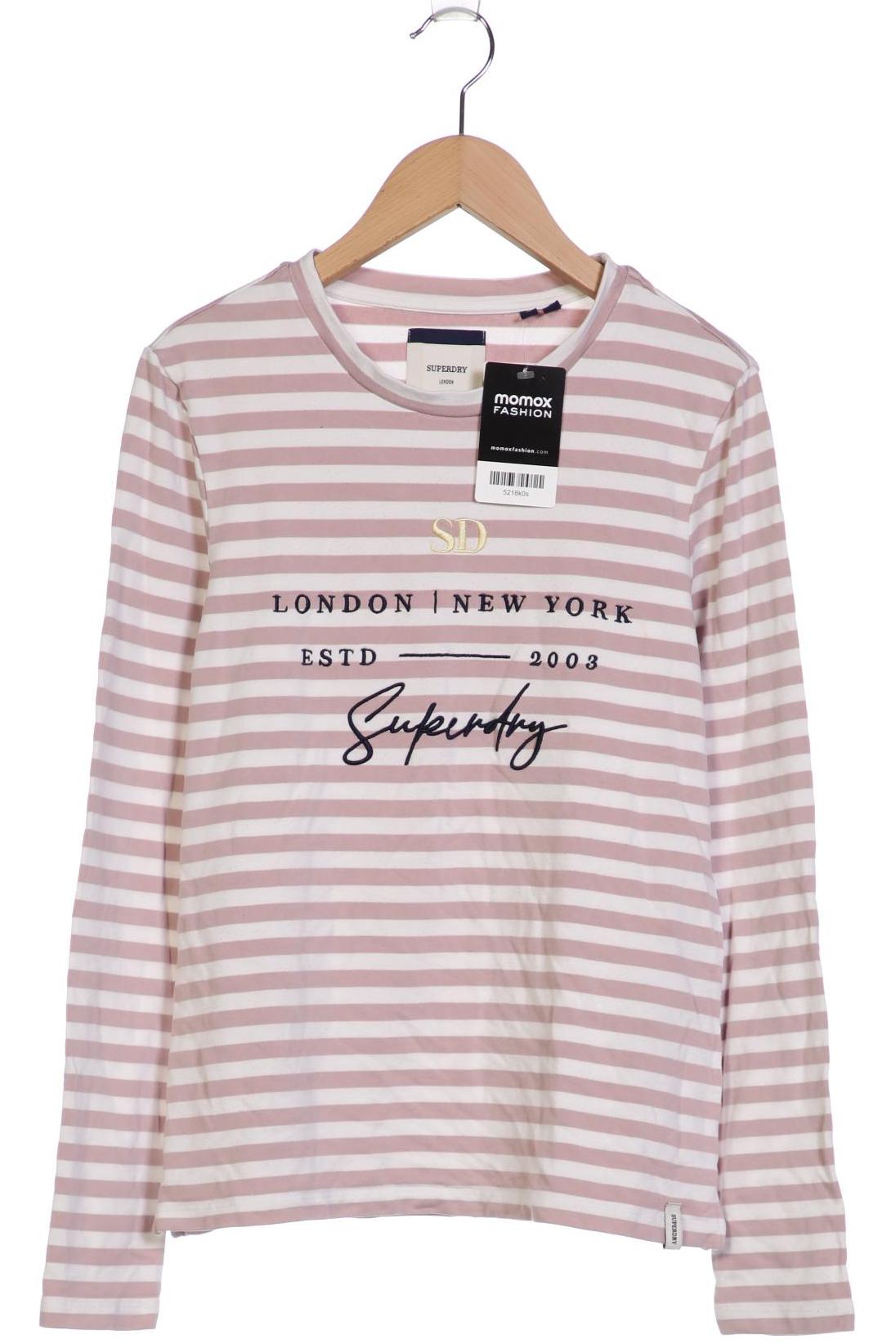 

Superdry Damen Langarmshirt, flieder, Gr. 38