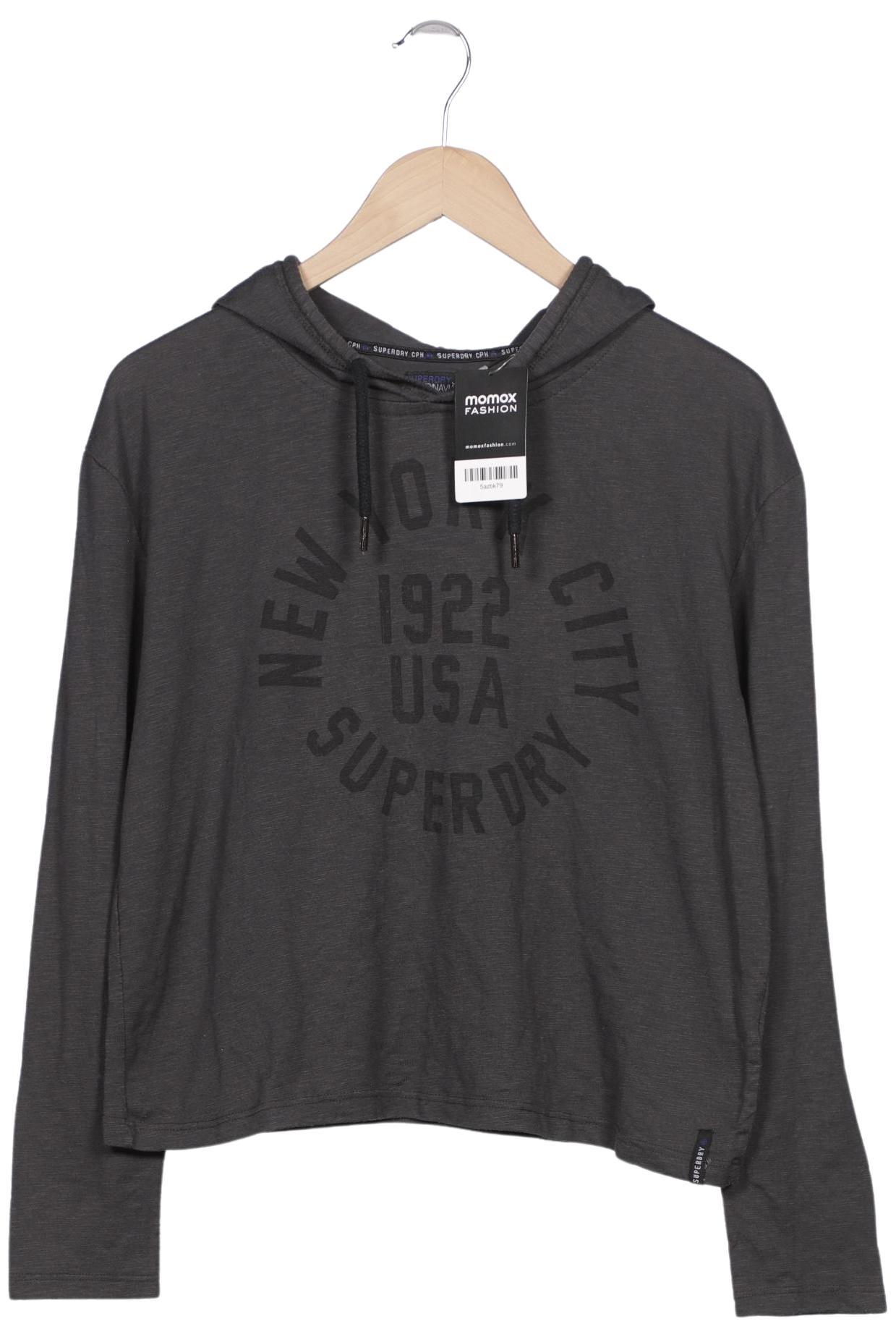 

Superdry Damen Langarmshirt, grau, Gr. 38