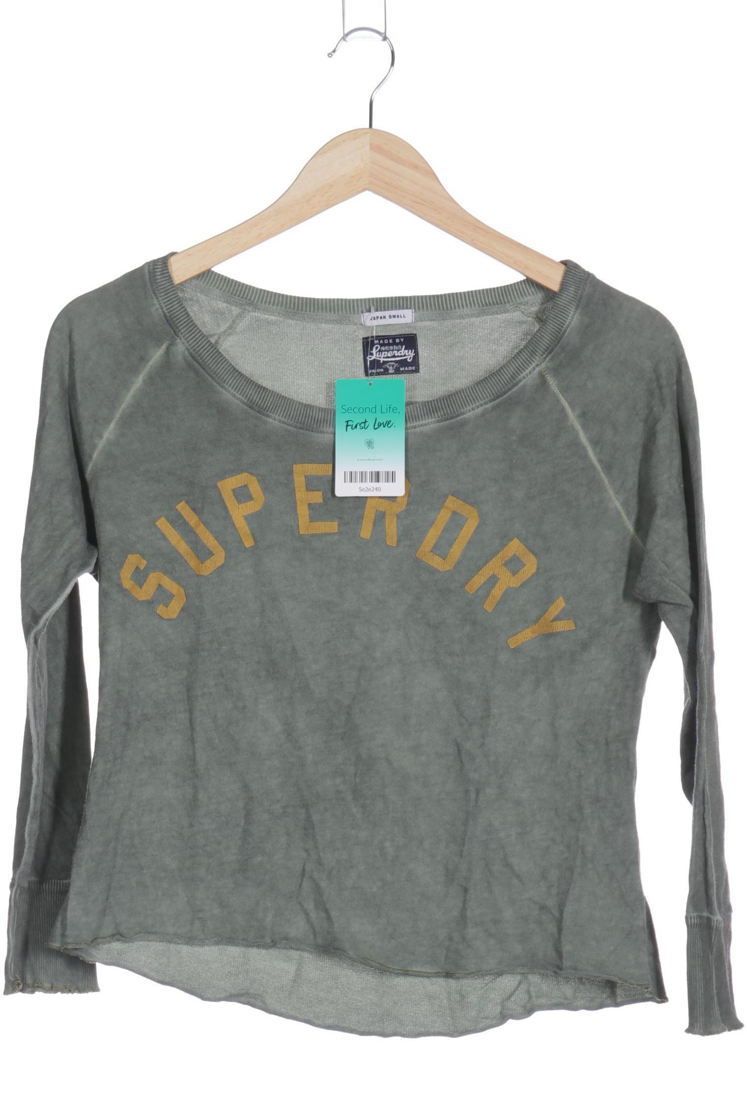 

Superdry Damen Langarmshirt, grün, Gr.