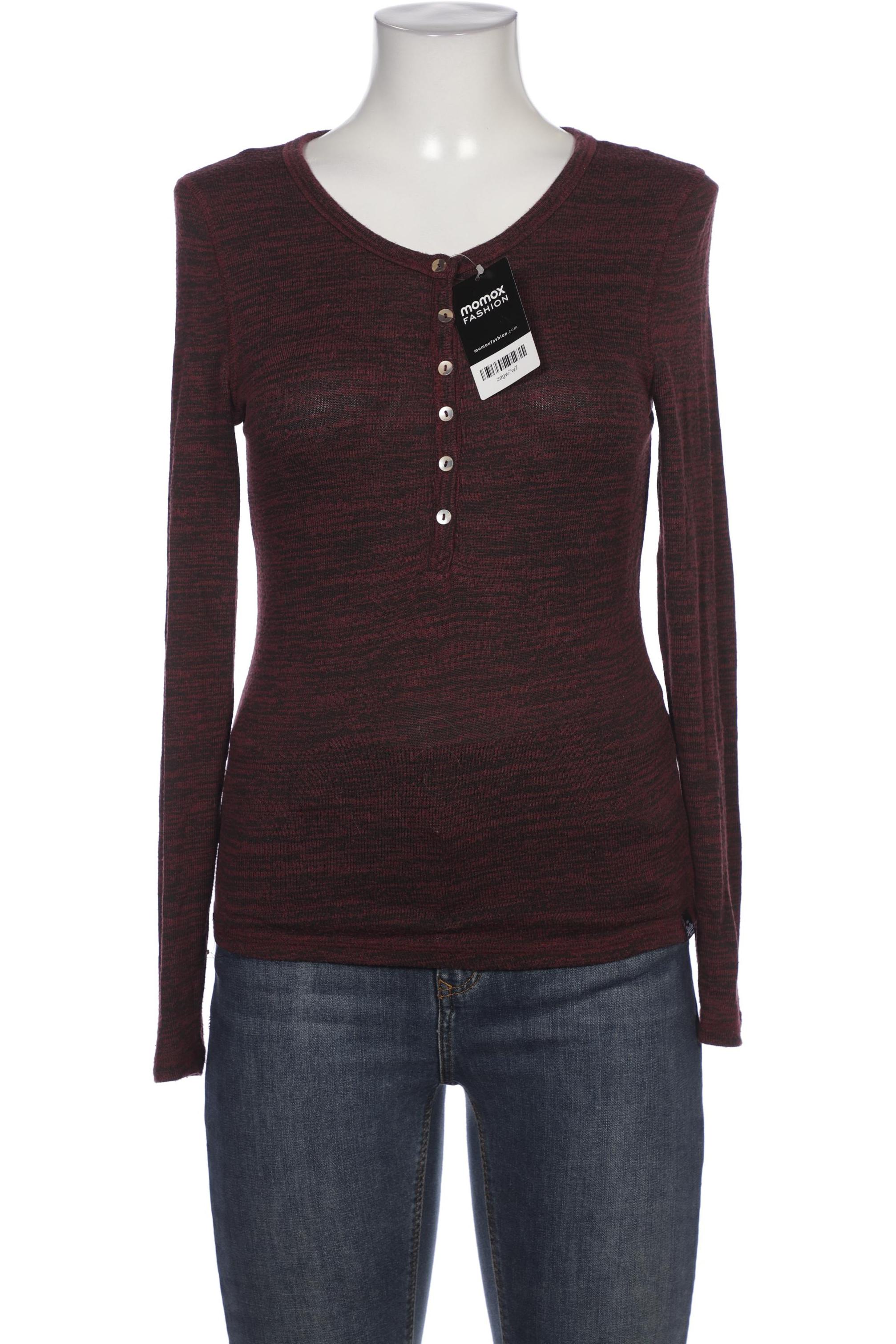 

Superdry Damen Langarmshirt, bordeaux, Gr. 38