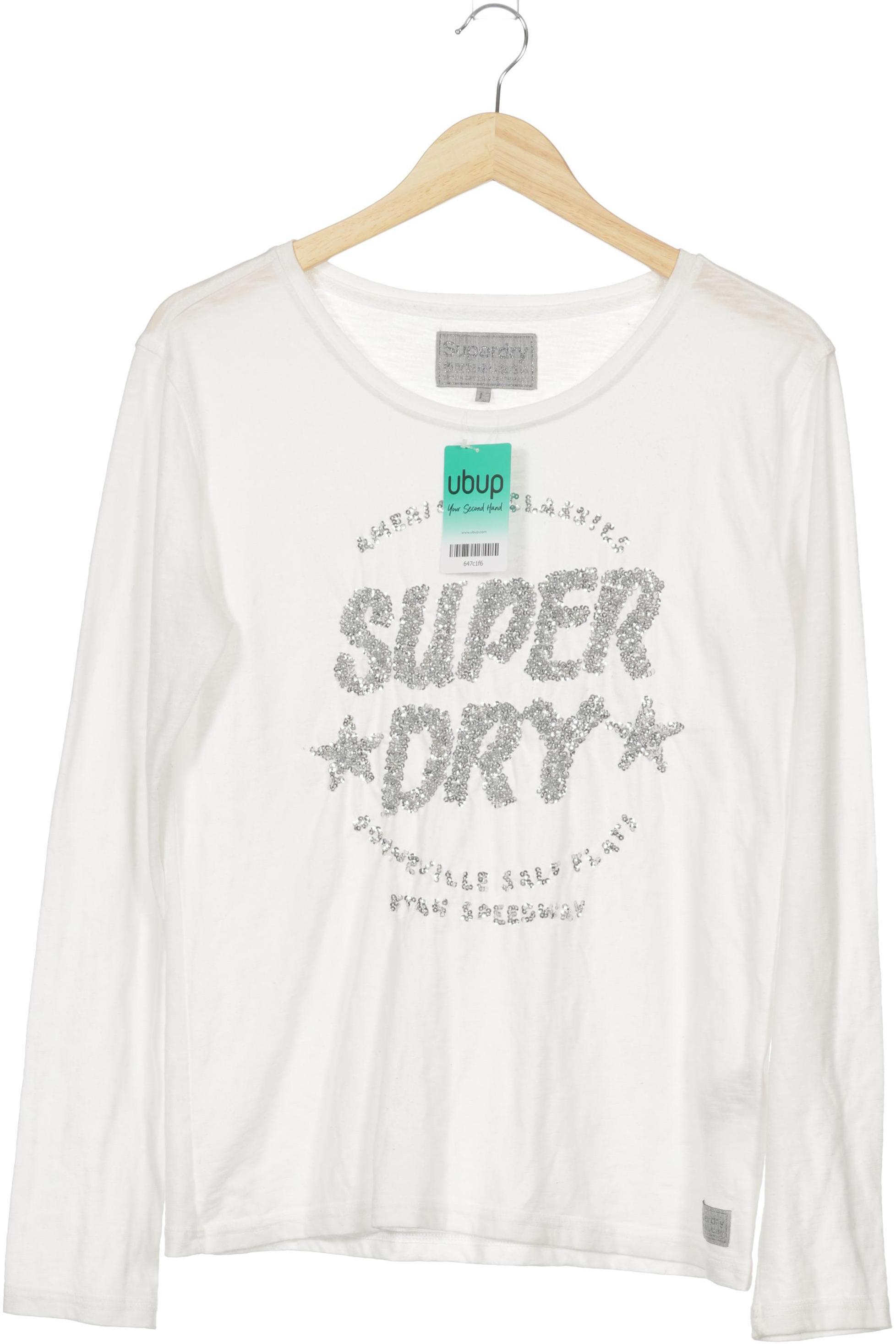 

Superdry Damen Langarmshirt, weiß, Gr.