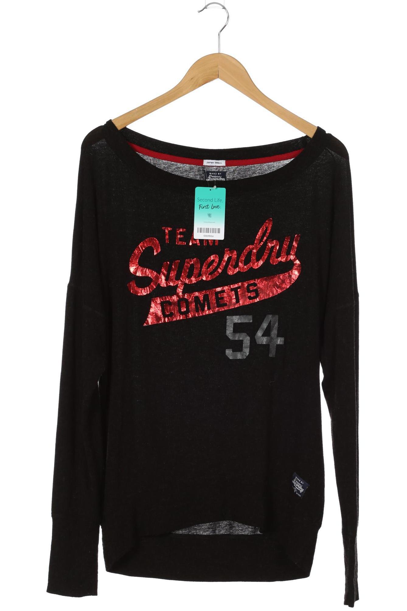 

Superdry Damen Langarmshirt, schwarz, Gr.