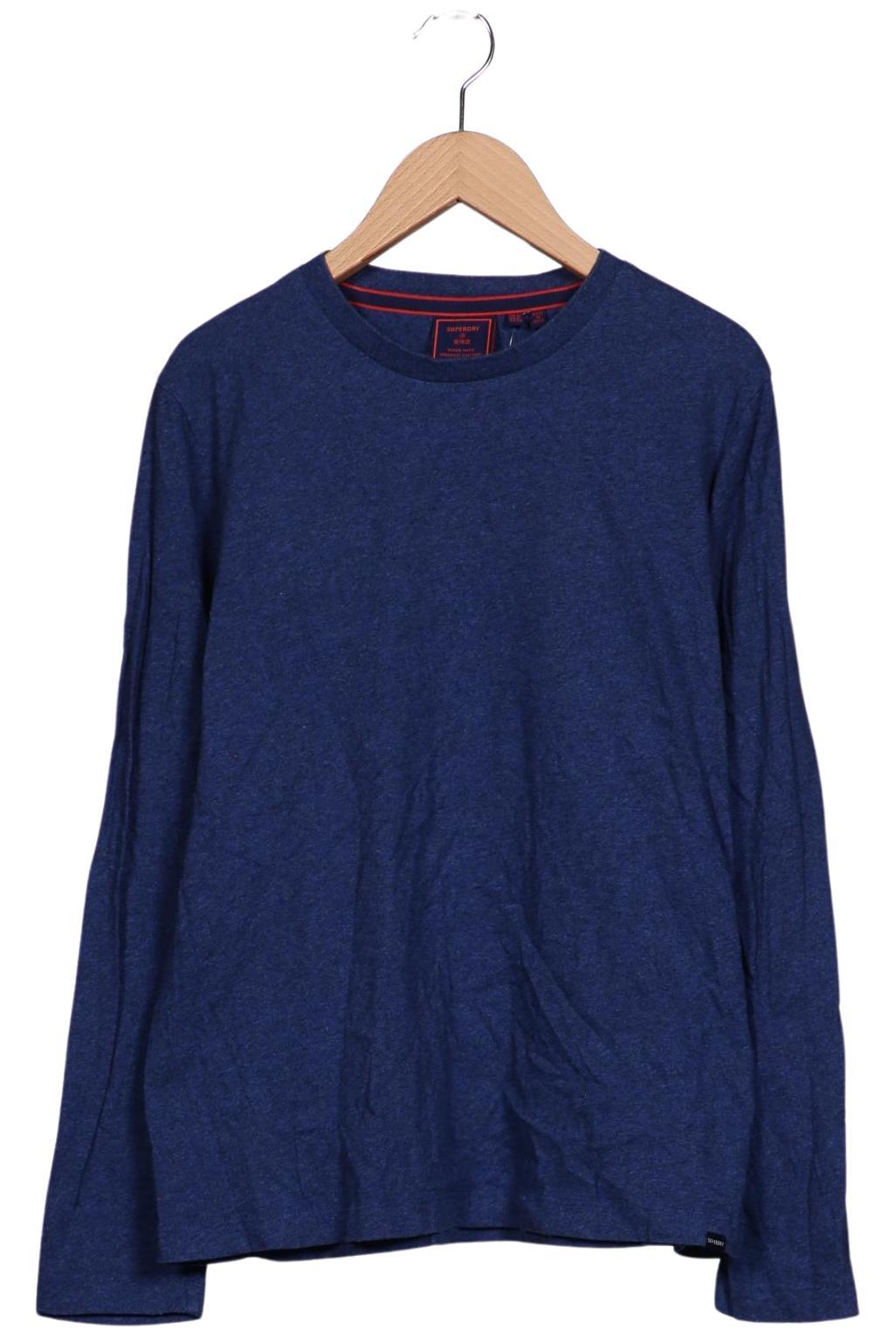 

Superdry Damen Langarmshirt, blau, Gr. 38