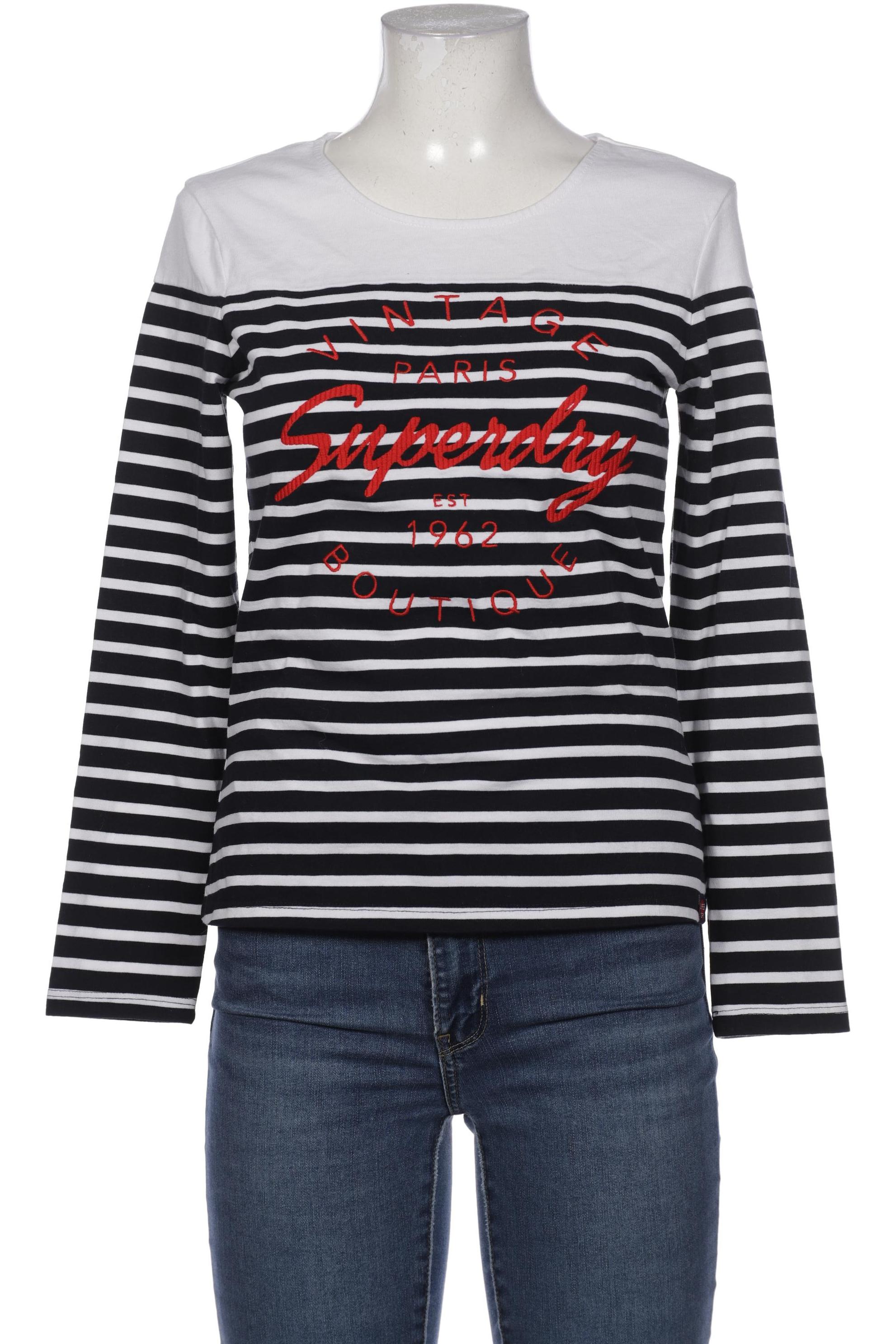 

Superdry Damen Langarmshirt, marineblau, Gr. 38