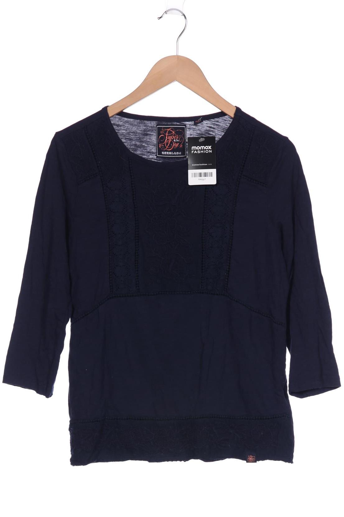 

Superdry Damen Langarmshirt, marineblau