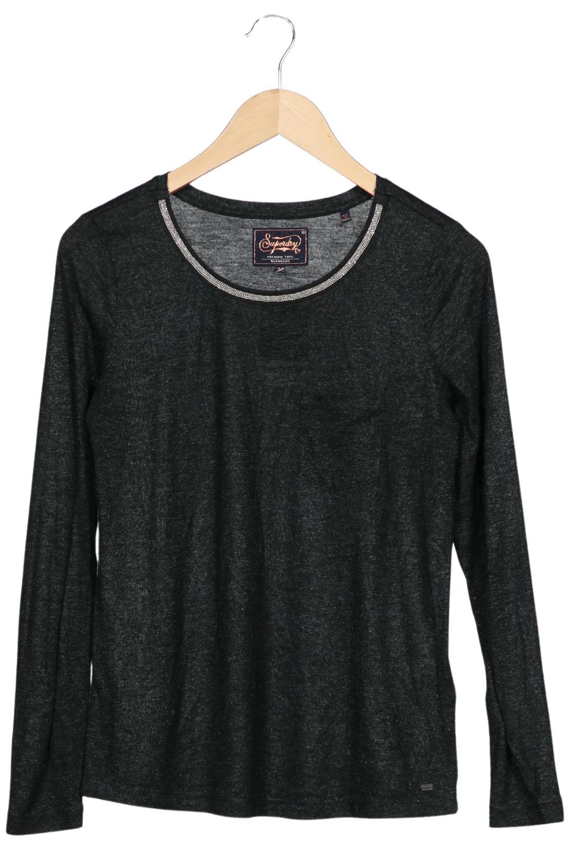 

Superdry Damen Langarmshirt, grau, Gr. 38