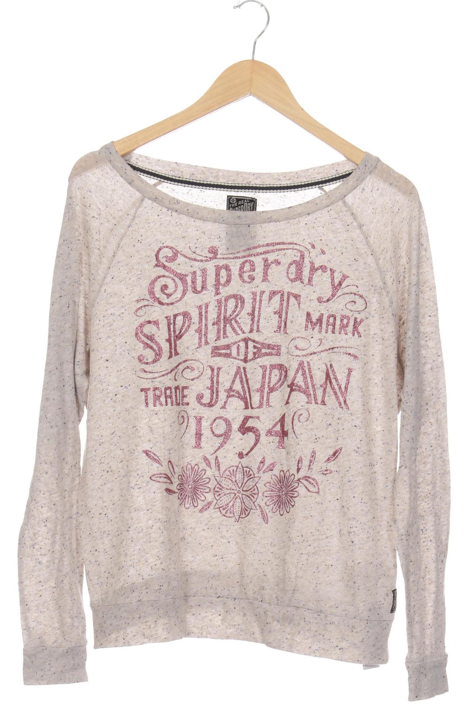 

Superdry Damen Langarmshirt, grau, Gr.