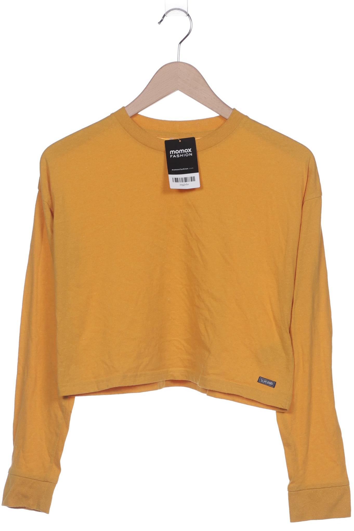 

Superdry Damen Langarmshirt, gelb, Gr. 36