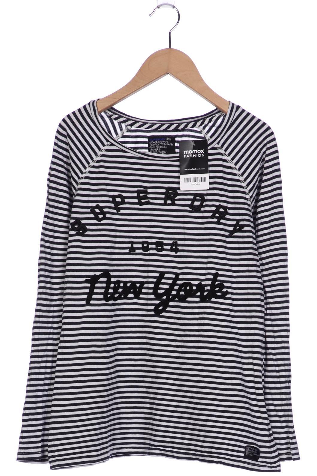 

Superdry Damen Langarmshirt, schwarz, Gr. 38