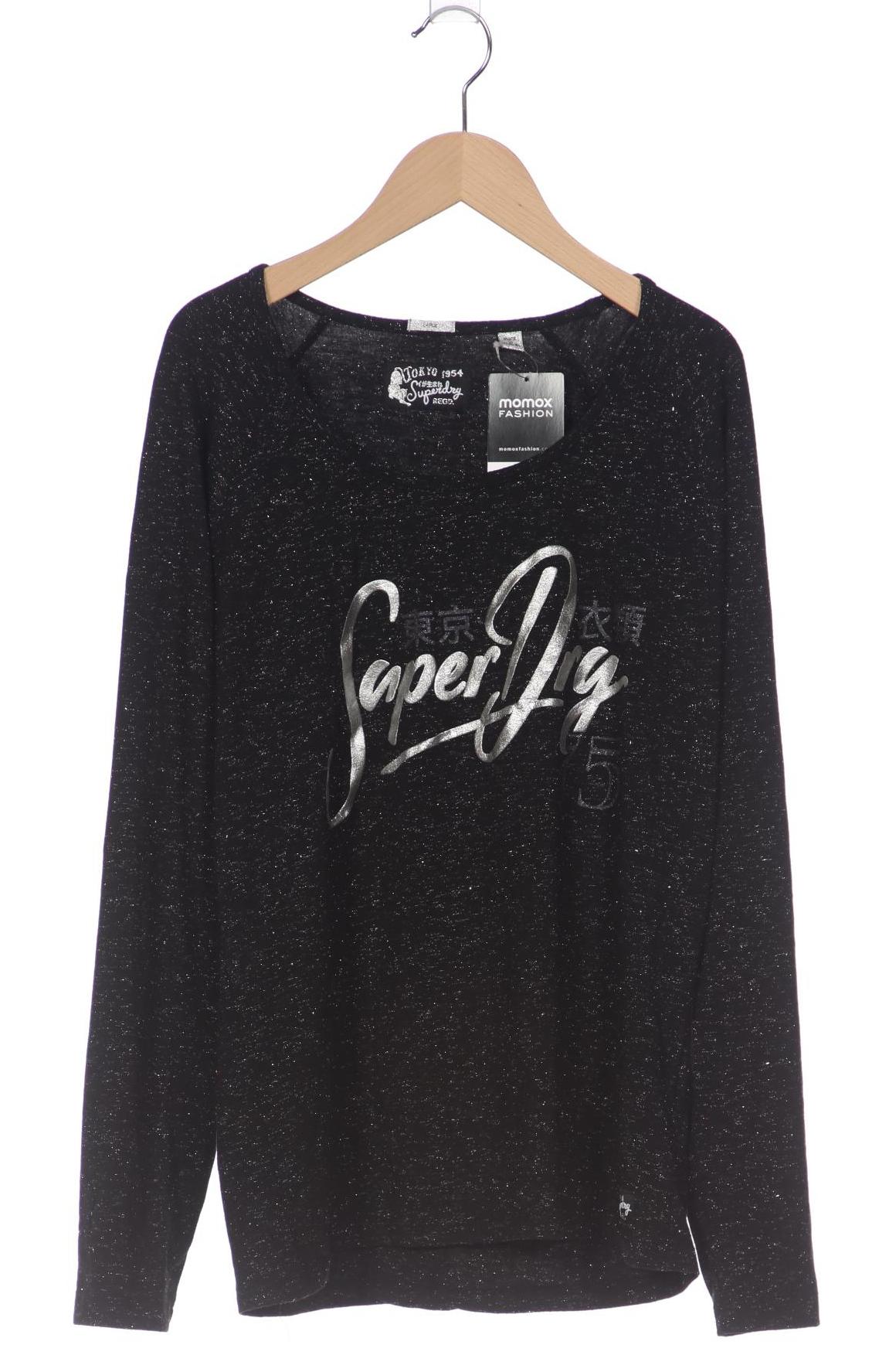 

Superdry Damen Langarmshirt, schwarz, Gr. 42