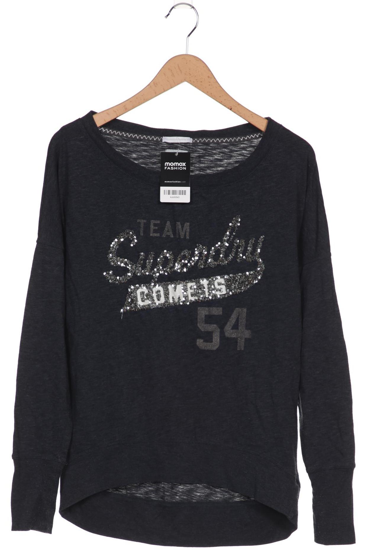 

Superdry Damen Langarmshirt, marineblau, Gr. 36