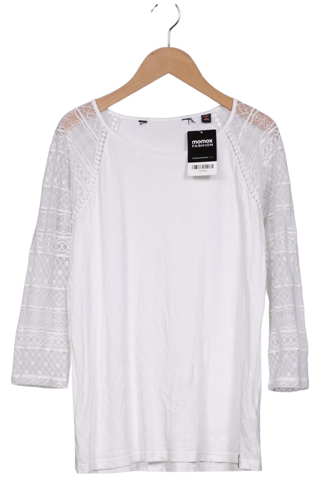 

Superdry Damen Langarmshirt, weiß, Gr. 36