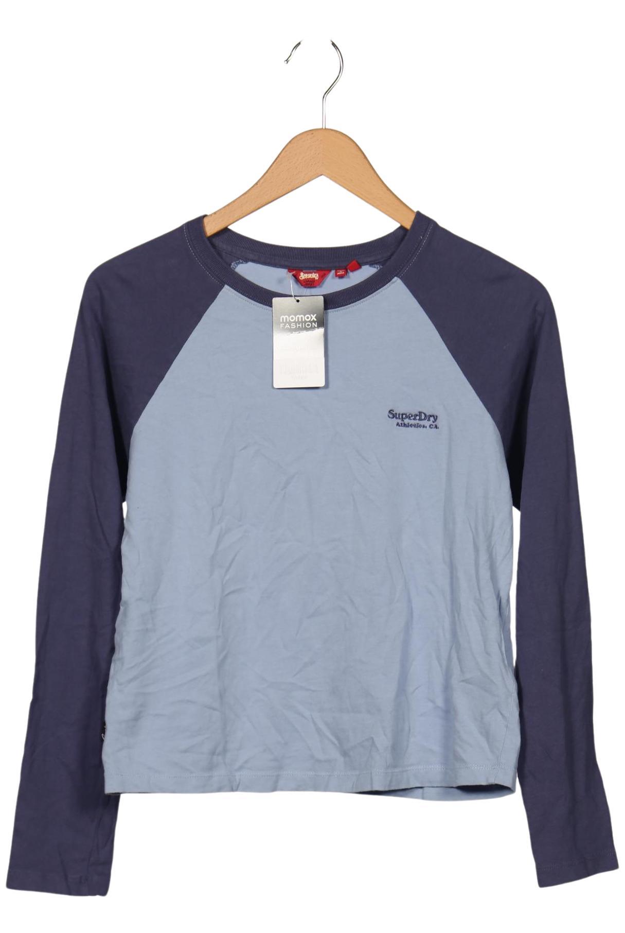 

Superdry Damen Langarmshirt, blau, Gr. 42