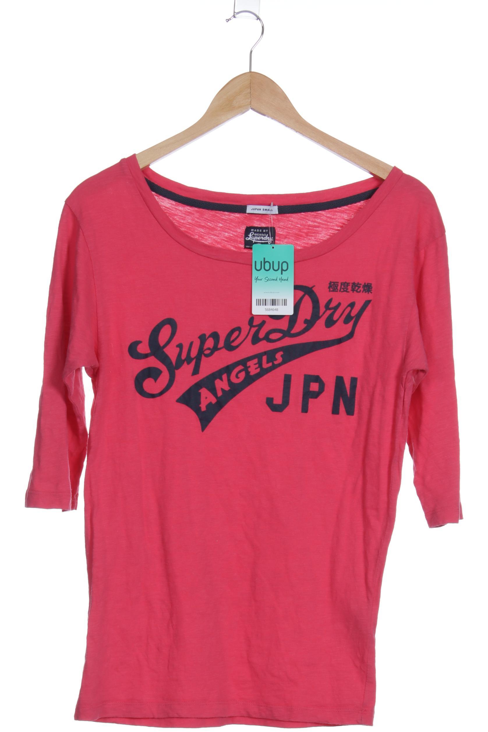 

Superdry Damen Langarmshirt, pink, Gr. 36
