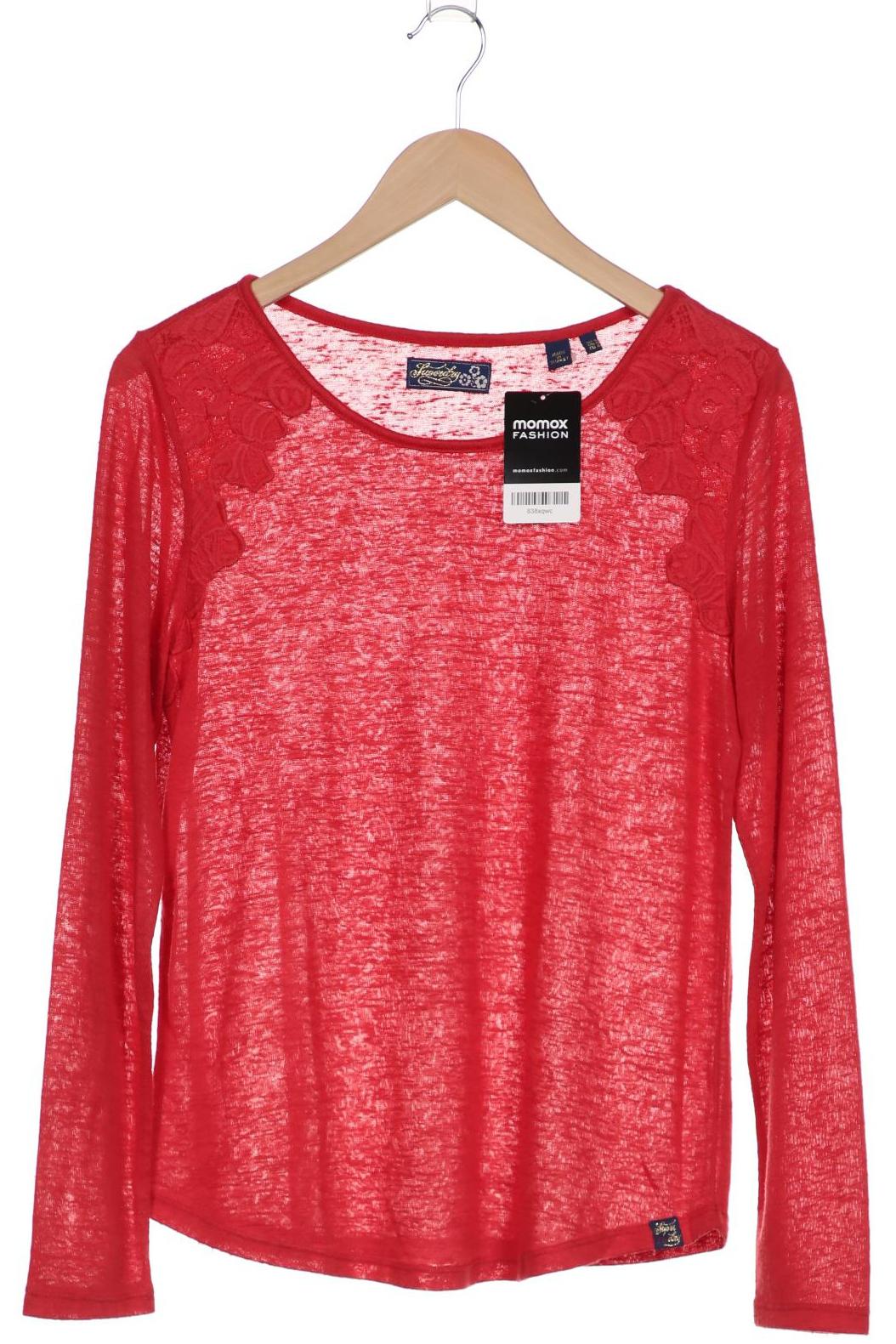 

Superdry Damen Langarmshirt, rot