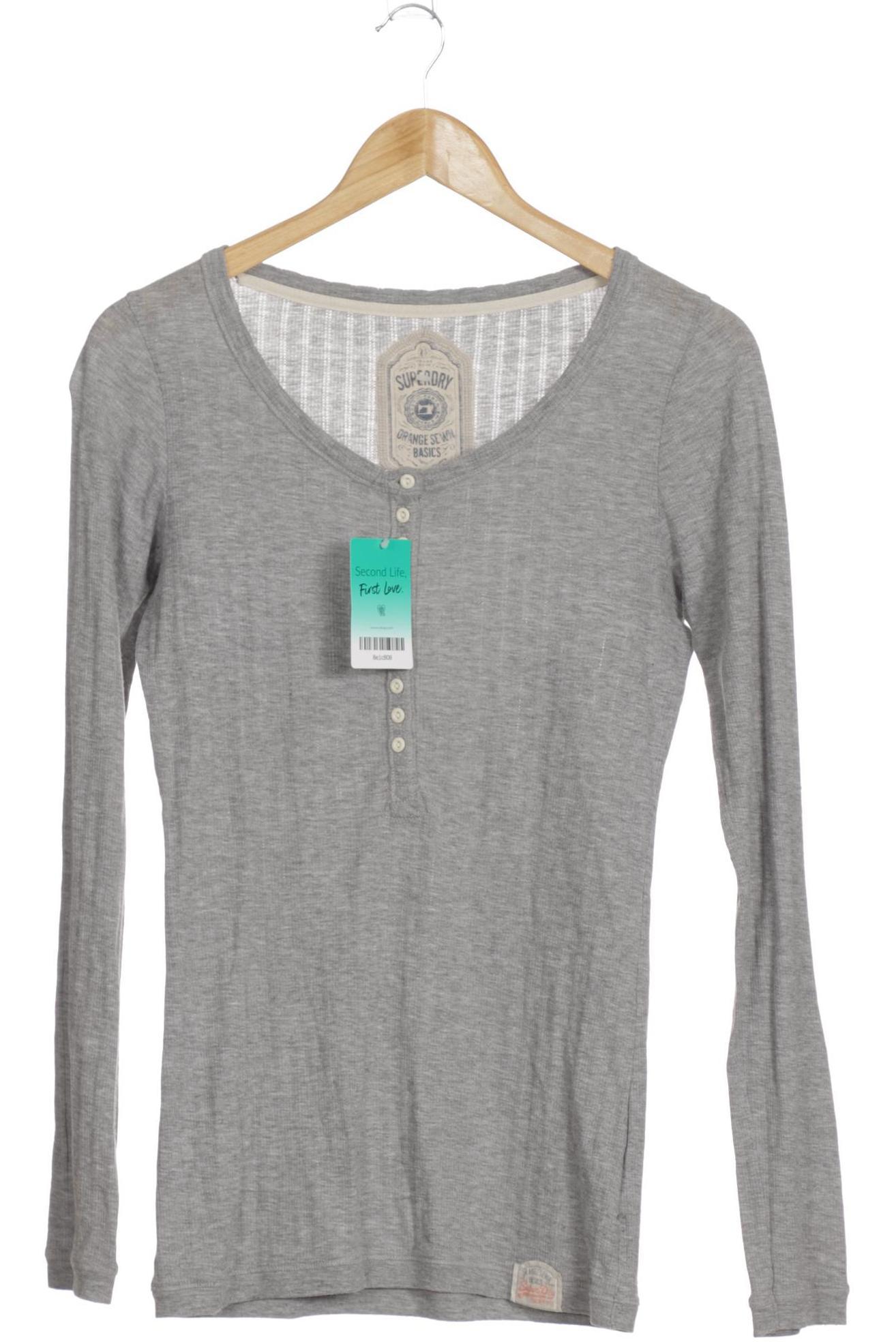 

Superdry Damen Langarmshirt, grau, Gr.