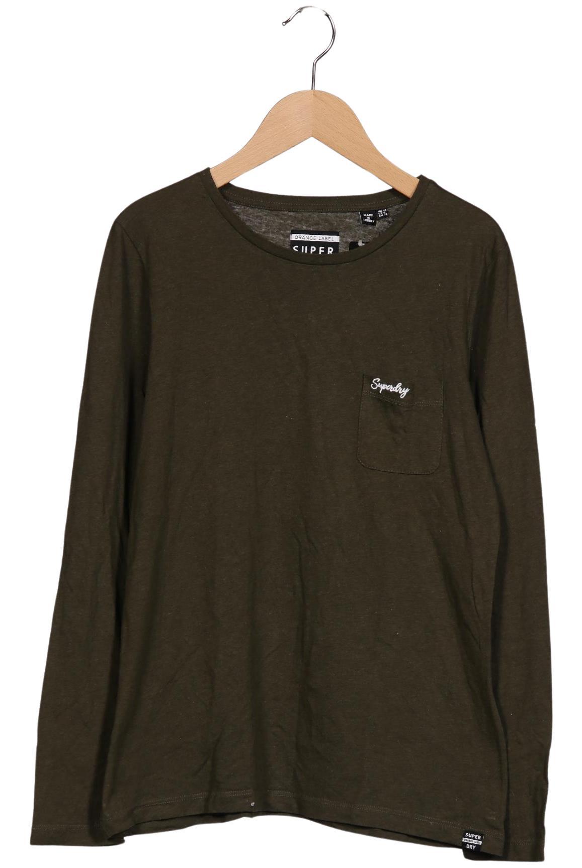 

Superdry Damen Langarmshirt, grün, Gr. 38