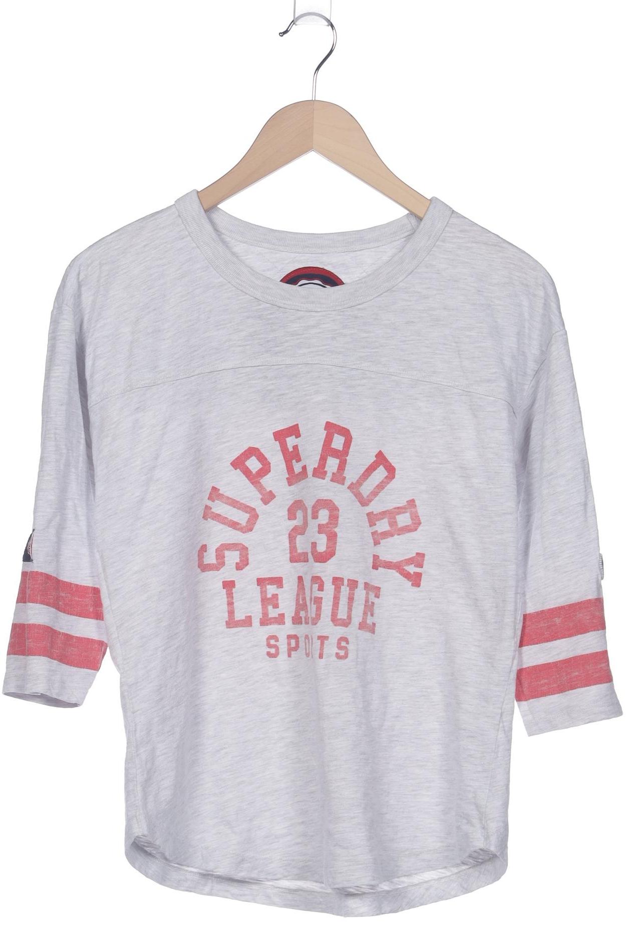 

Superdry Damen Langarmshirt, grau, Gr. 36