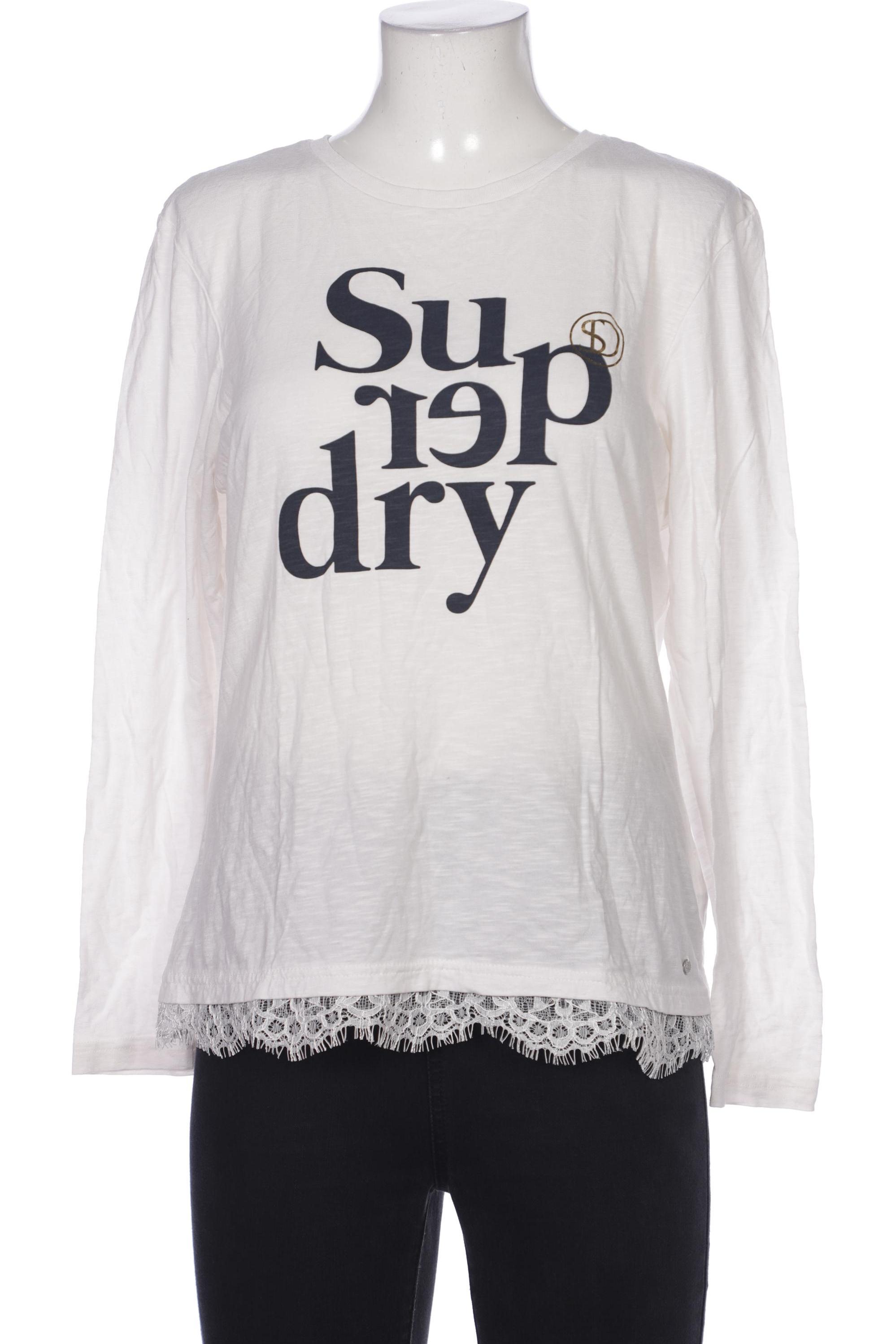 

Superdry Damen Langarmshirt, weiß, Gr. 42