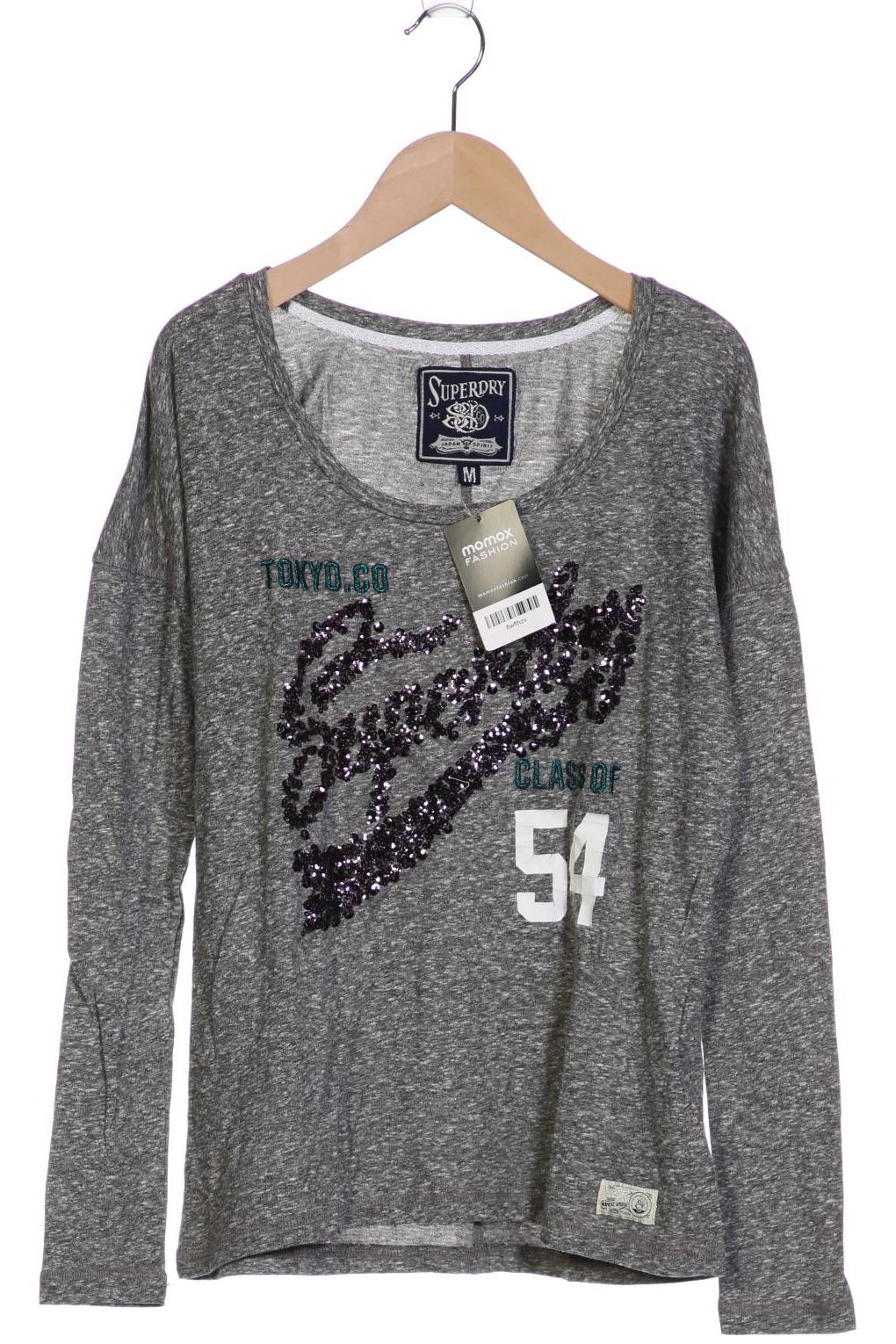 

Superdry Damen Langarmshirt, grau